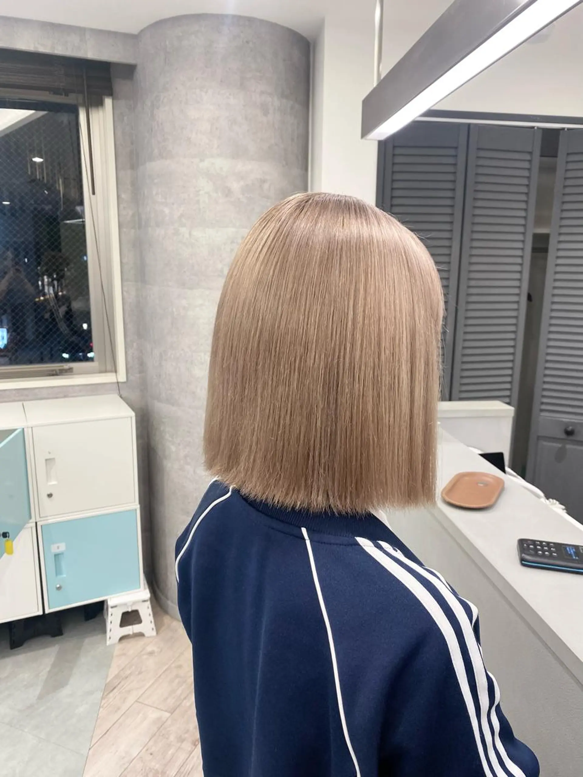 ミディアム ヘアカラー ハイトーン特化サロン 🍑momo🍑のヘアスタイル