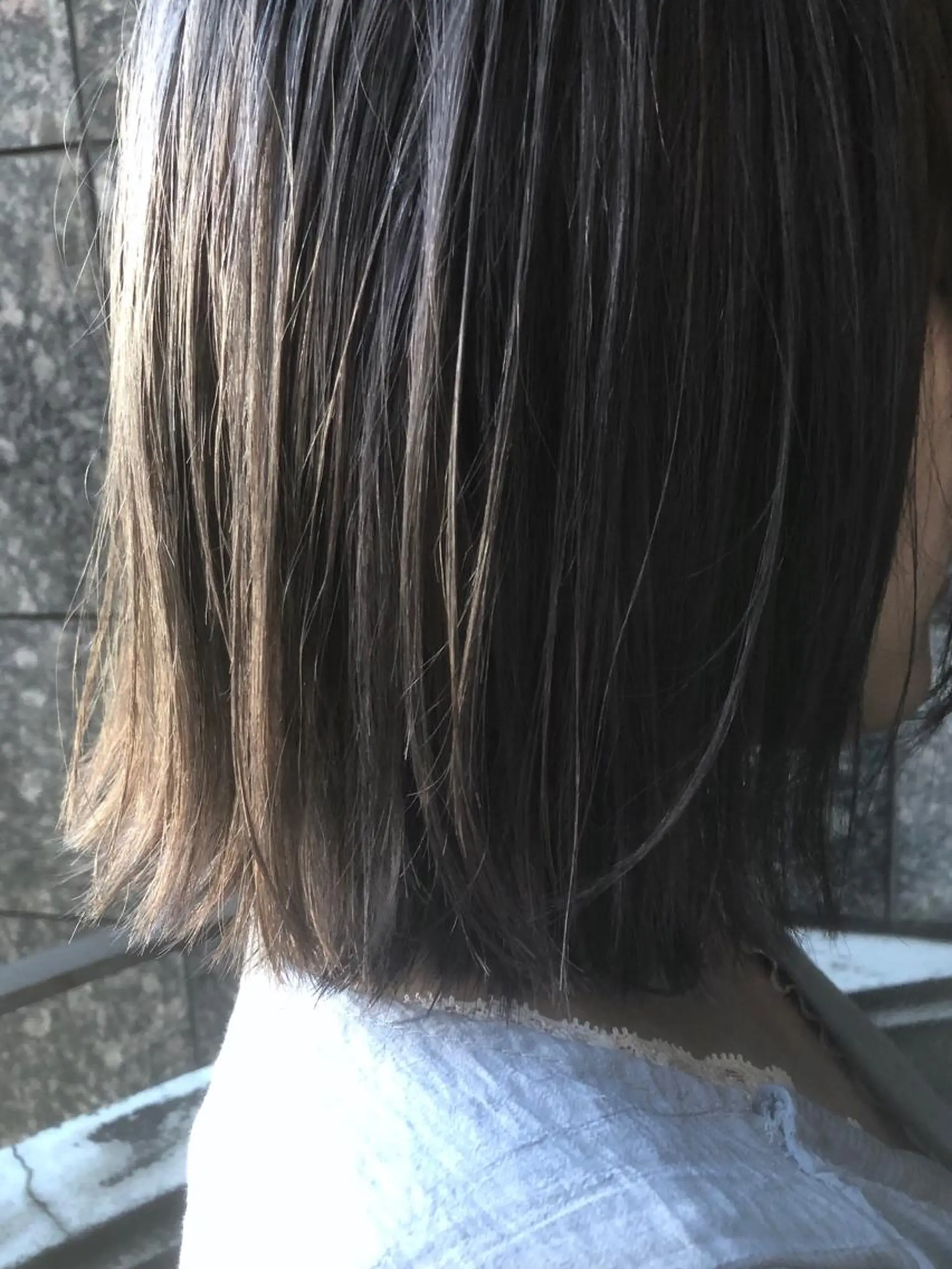 ミディアム カラーアンドケアリタ kitamuuuのヘアスタイル