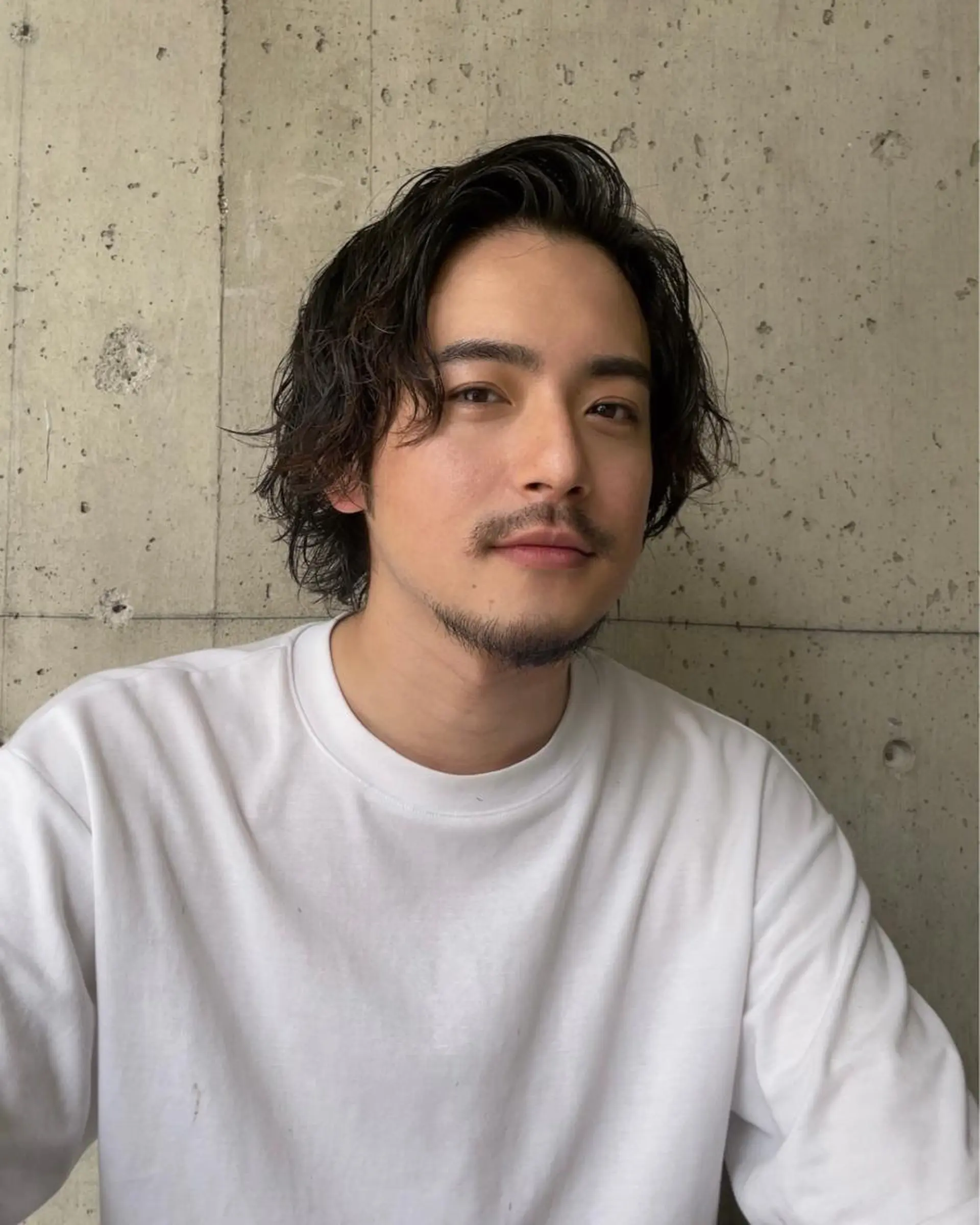 パーマ メンズ 酒井 里穂のヘアスタイル