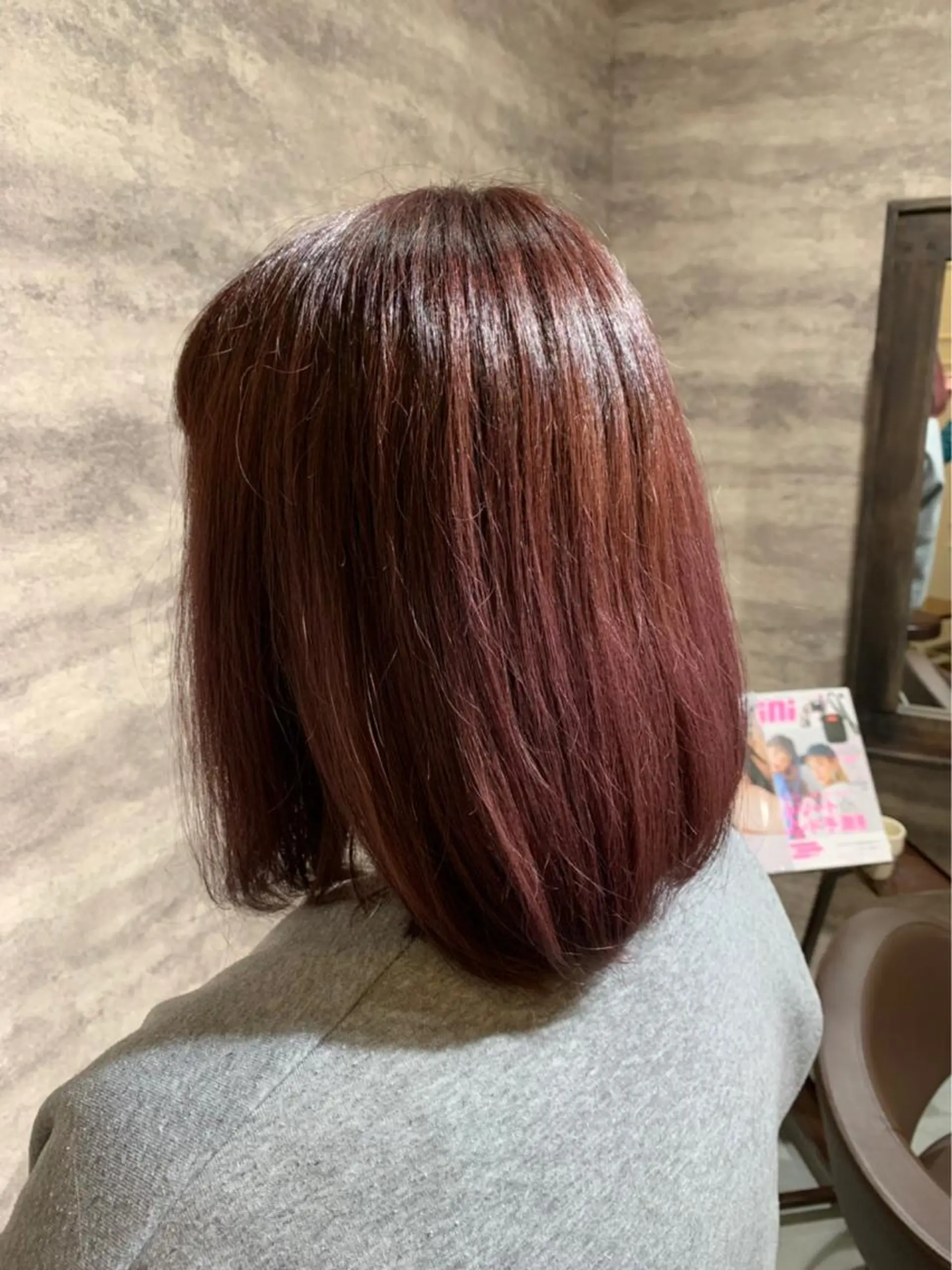 ミディアム カラー ピンクカラー 🫟Blanco🫟 Color&Careのヘアスタイル