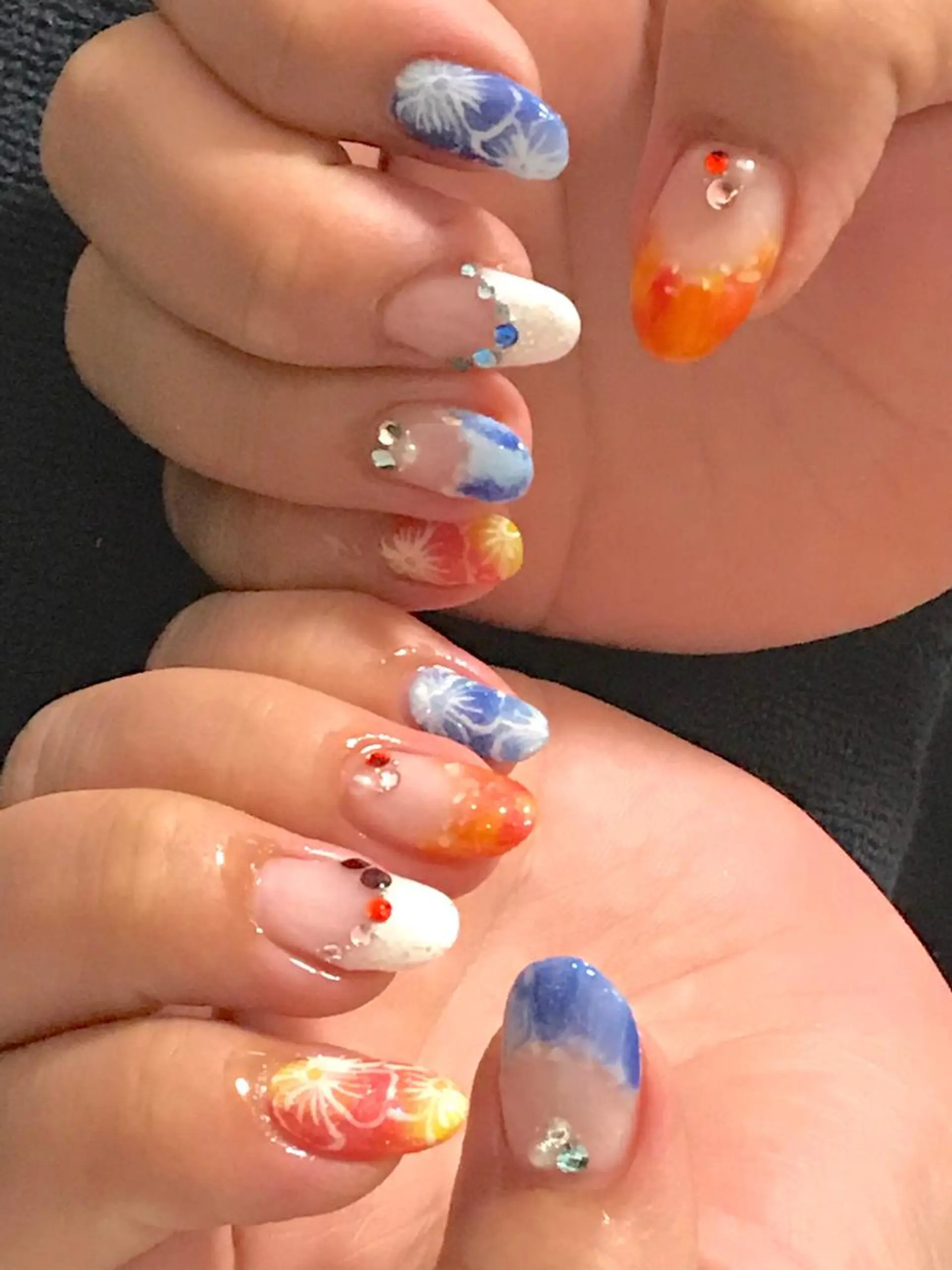 ネイル うるま市サロン Yuko Izawaのネイルデザイン