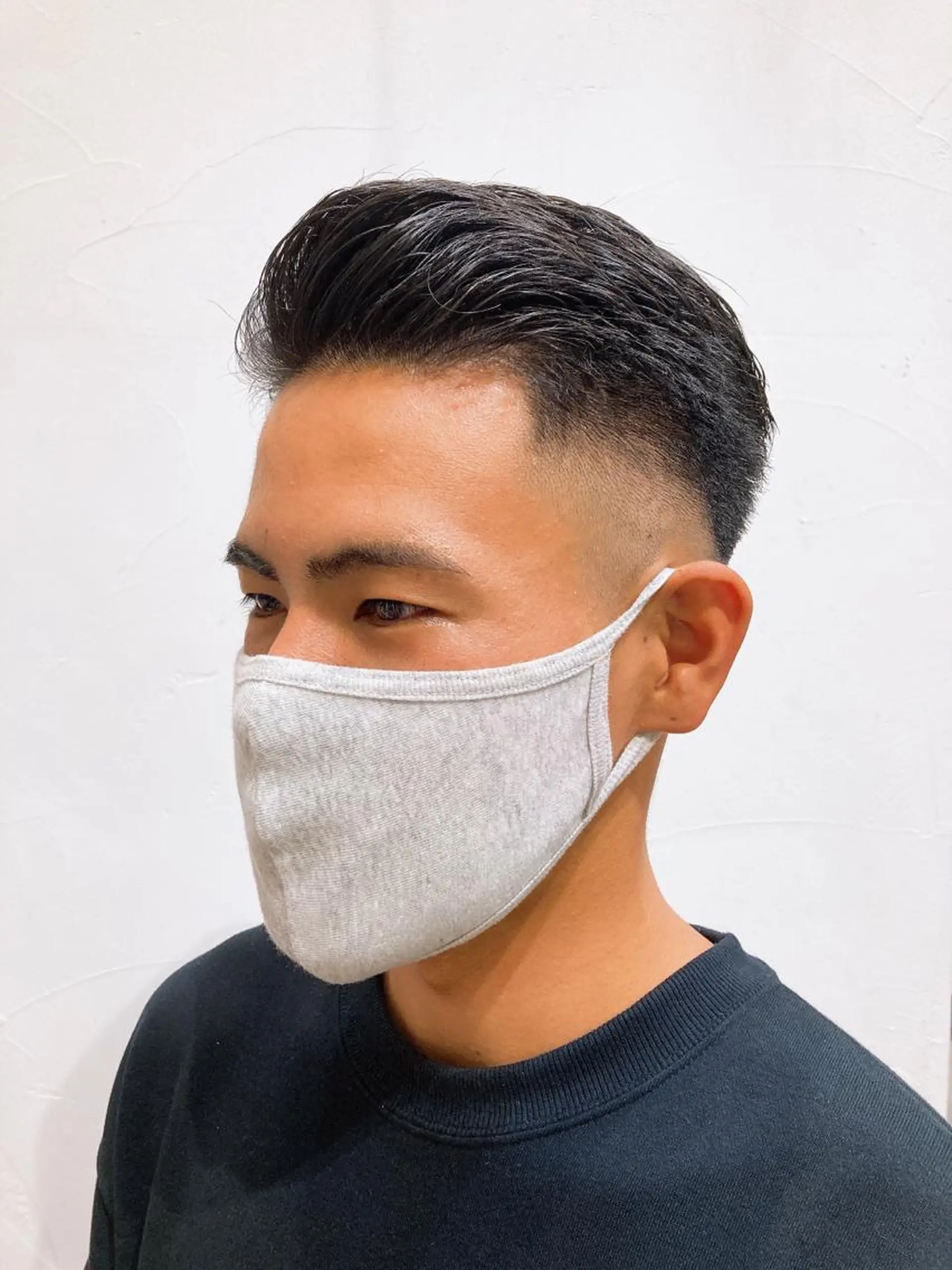 メンズ フェードカット MiRI💜地毛級 エクステ✖似合わせ技のヘアスタイル