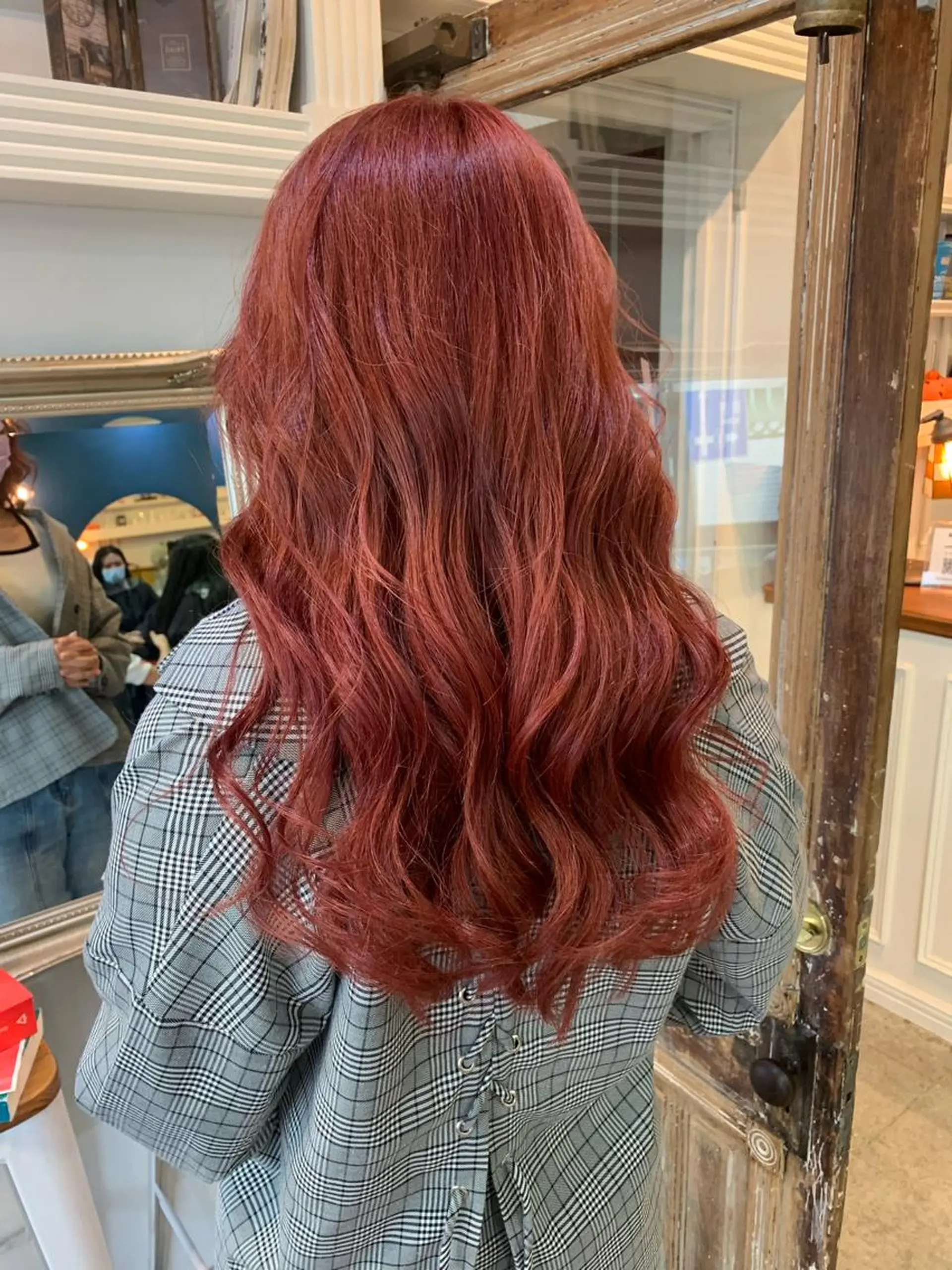 ロング ヘアカラー トリートメント ヘッドスパ ヘアセット 大宮/山口 竣也のヘアスタイル