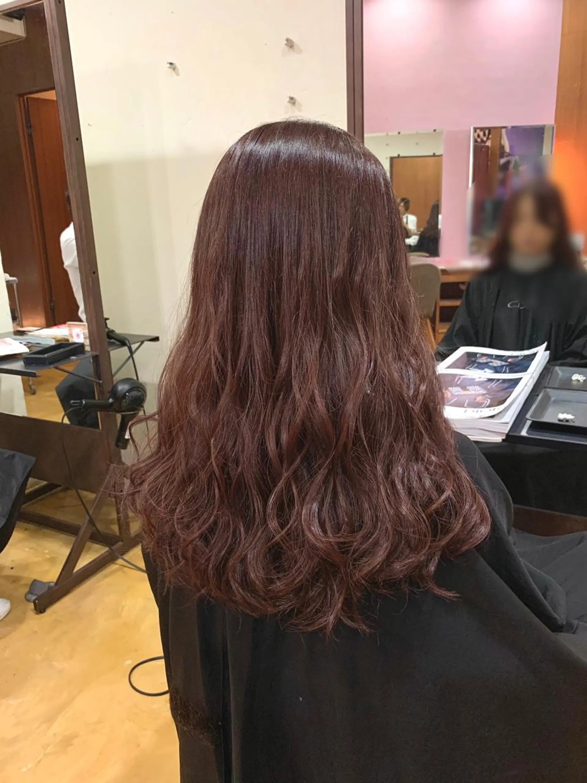 ロング カラー ヘアカラー トリートメント 韓国レイヤーカット★ 小林大樹のヘアスタイル