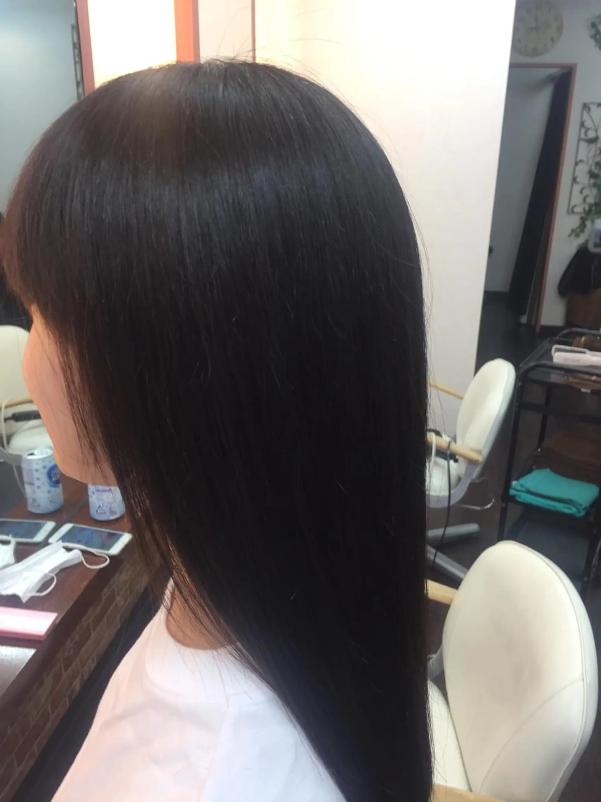 ロング パーマ 桧山 真のヘアスタイル