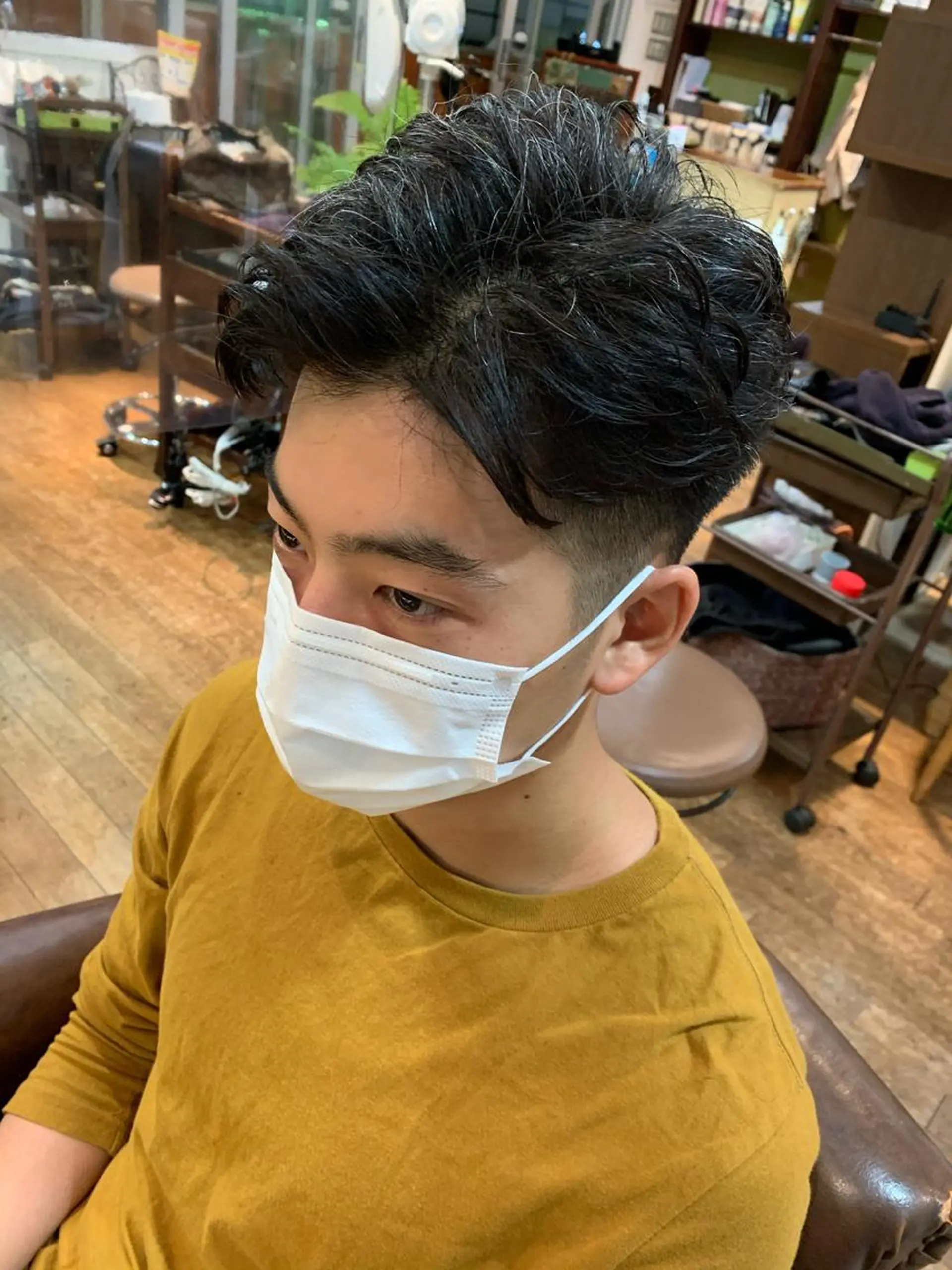 メンズ フェードカット Lotus hair design所属・カット特化美容師 齋藤桐のヘアスタイル