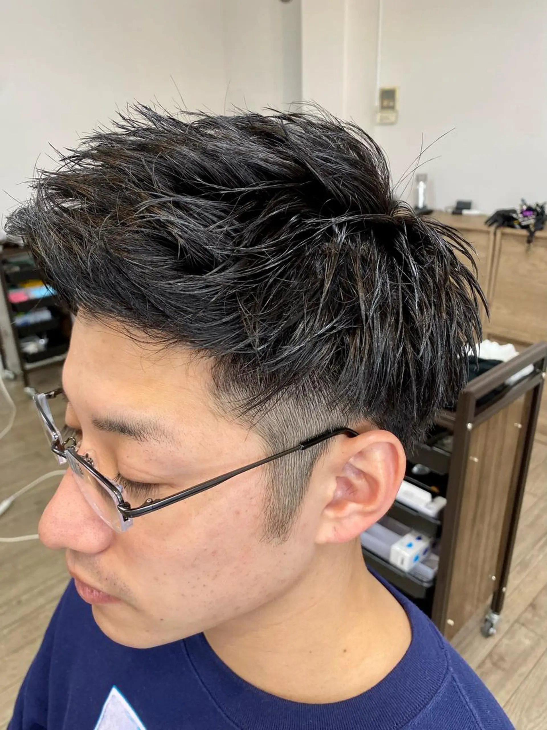 ショート メンズ メンズブリーチ ku-to 北浦和店所属・✨ミニボブ特化✨ ✂︎Raimu✂︎のヘアスタイル