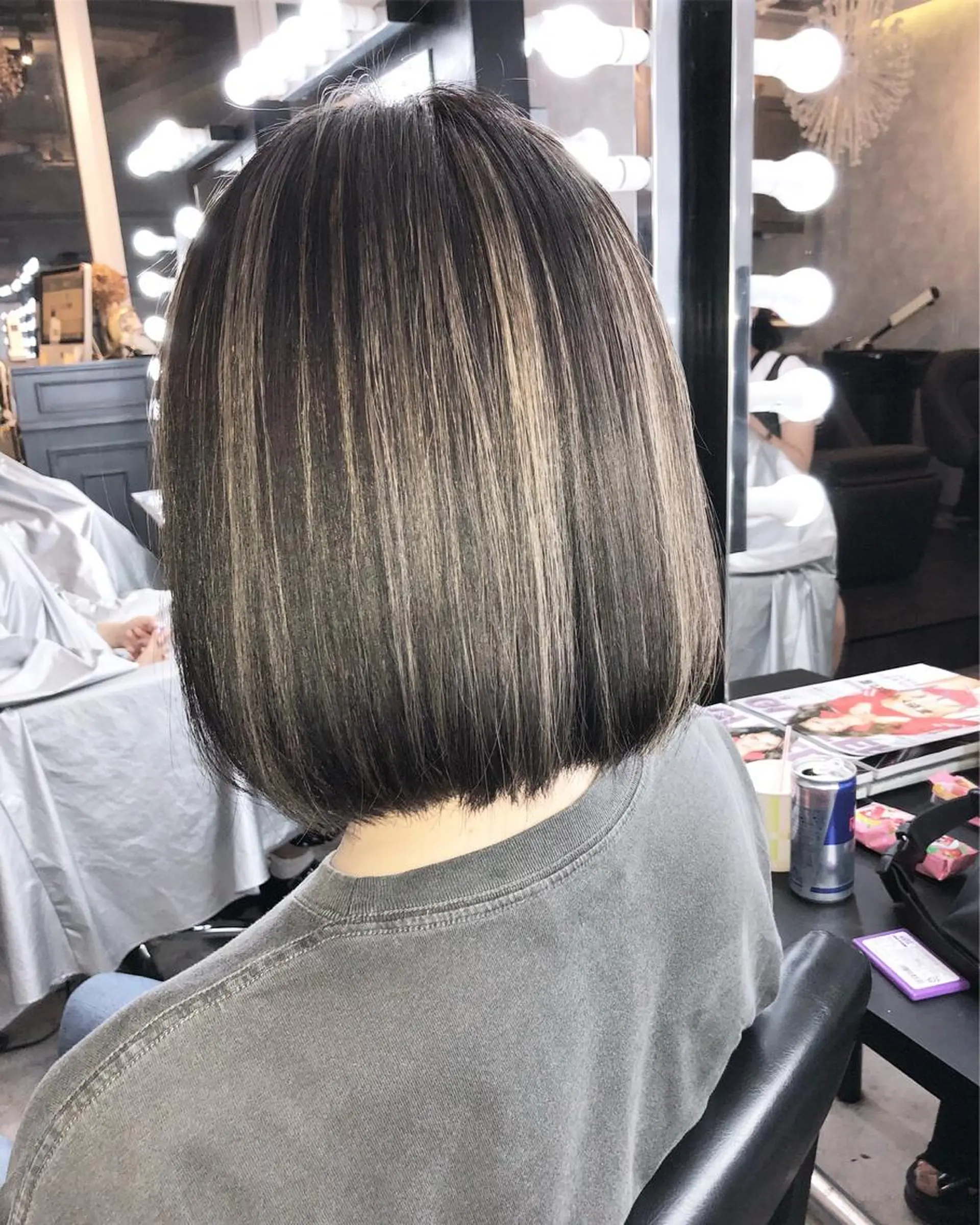 カラー ハイライトカラー レイヤーカット BLend 渋谷のヘアスタイル