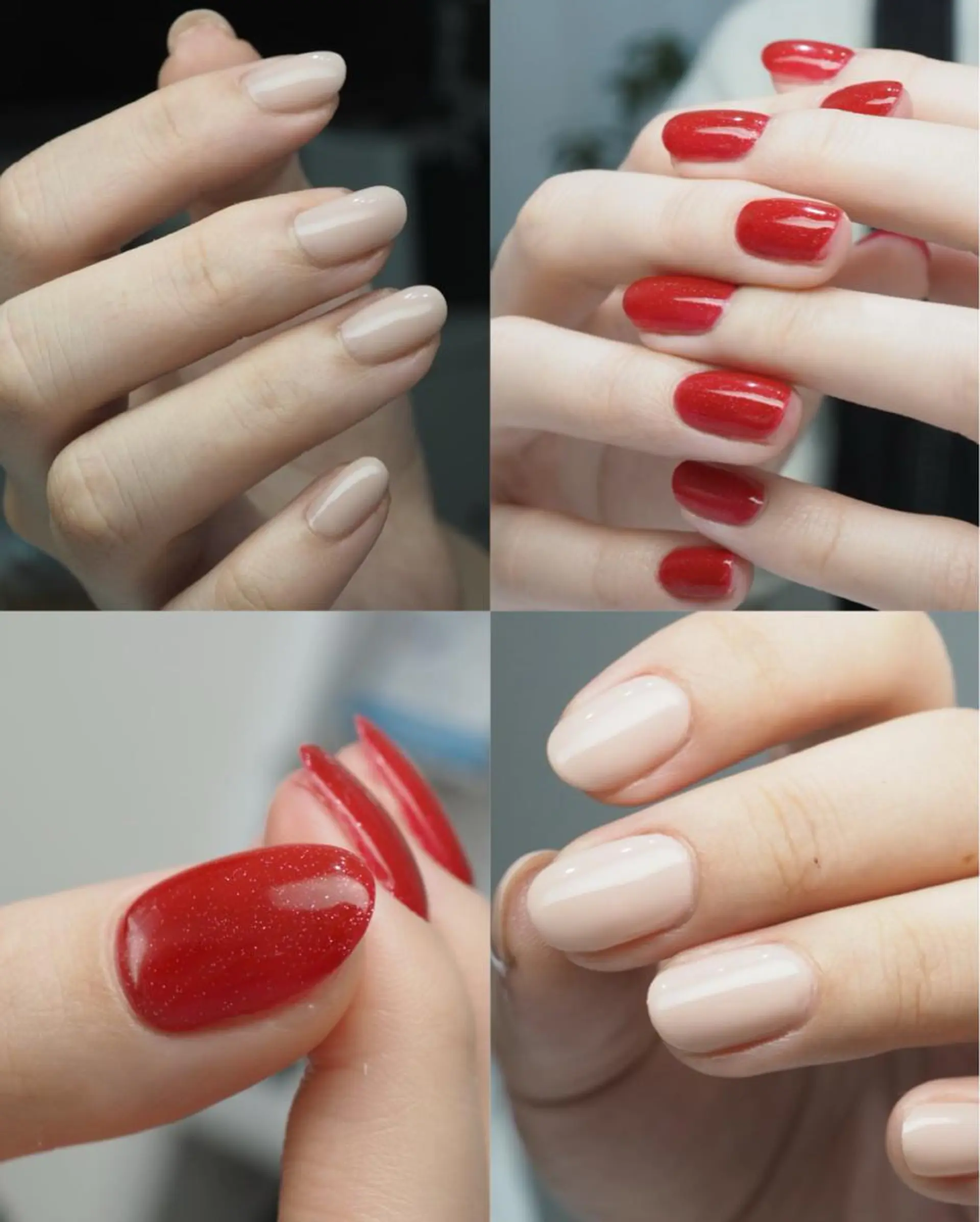 ショート カラー ネイル ネイルアーティスト アリスのネイルデザイン