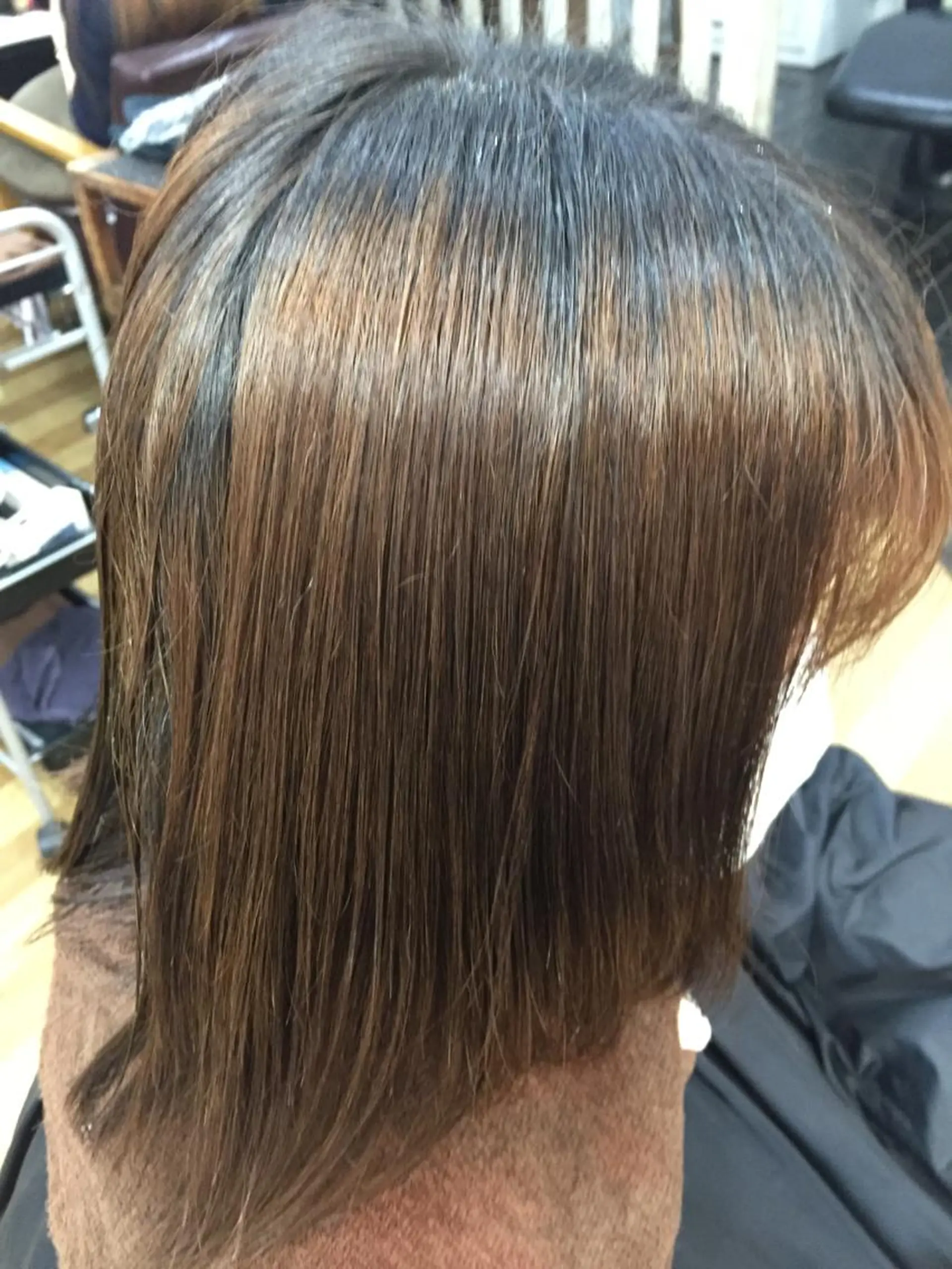 カラー 中山 ルミ子のヘアスタイル
