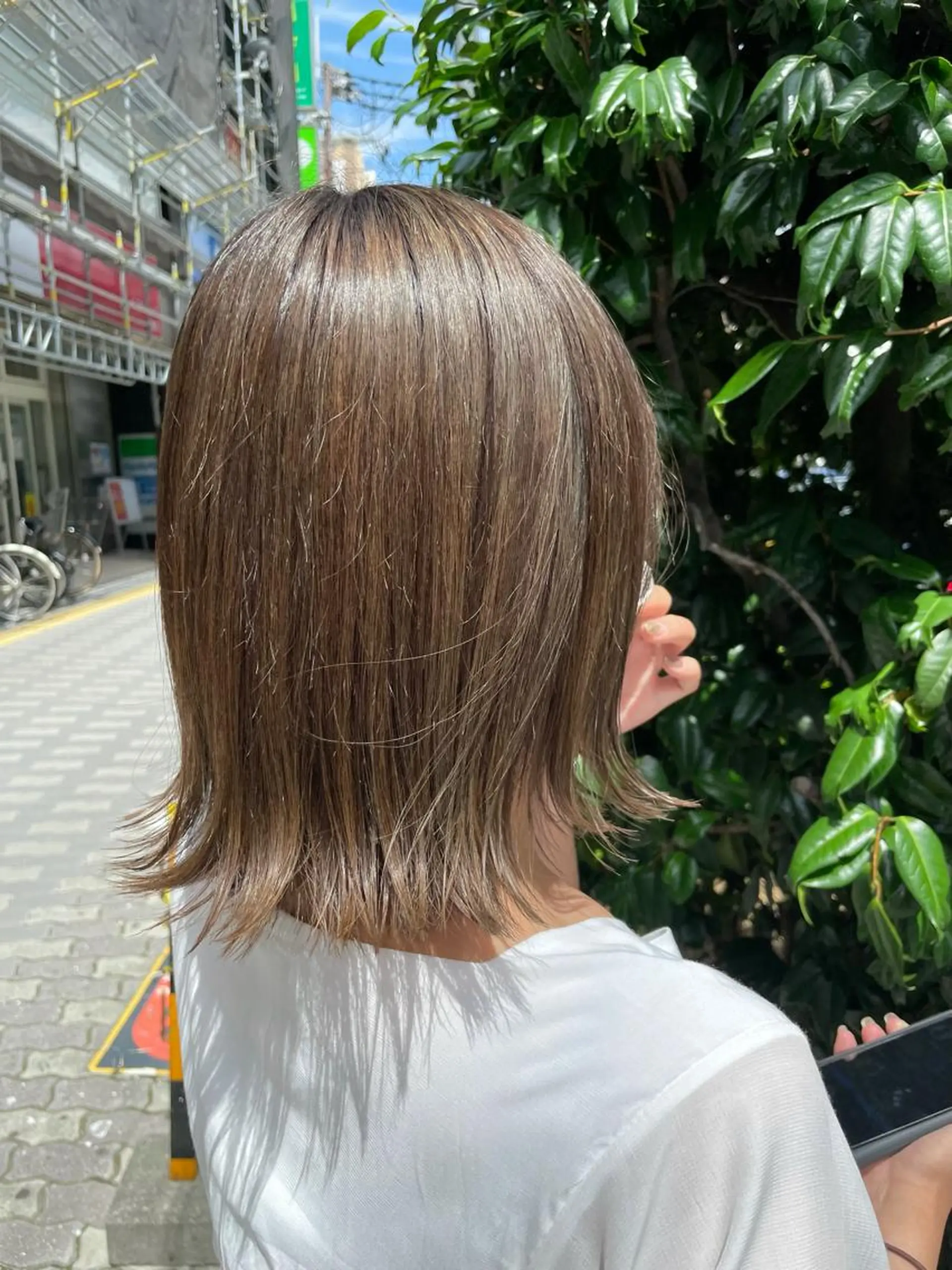 ショート カラー FLAWEN.所属・akane .のヘアスタイル