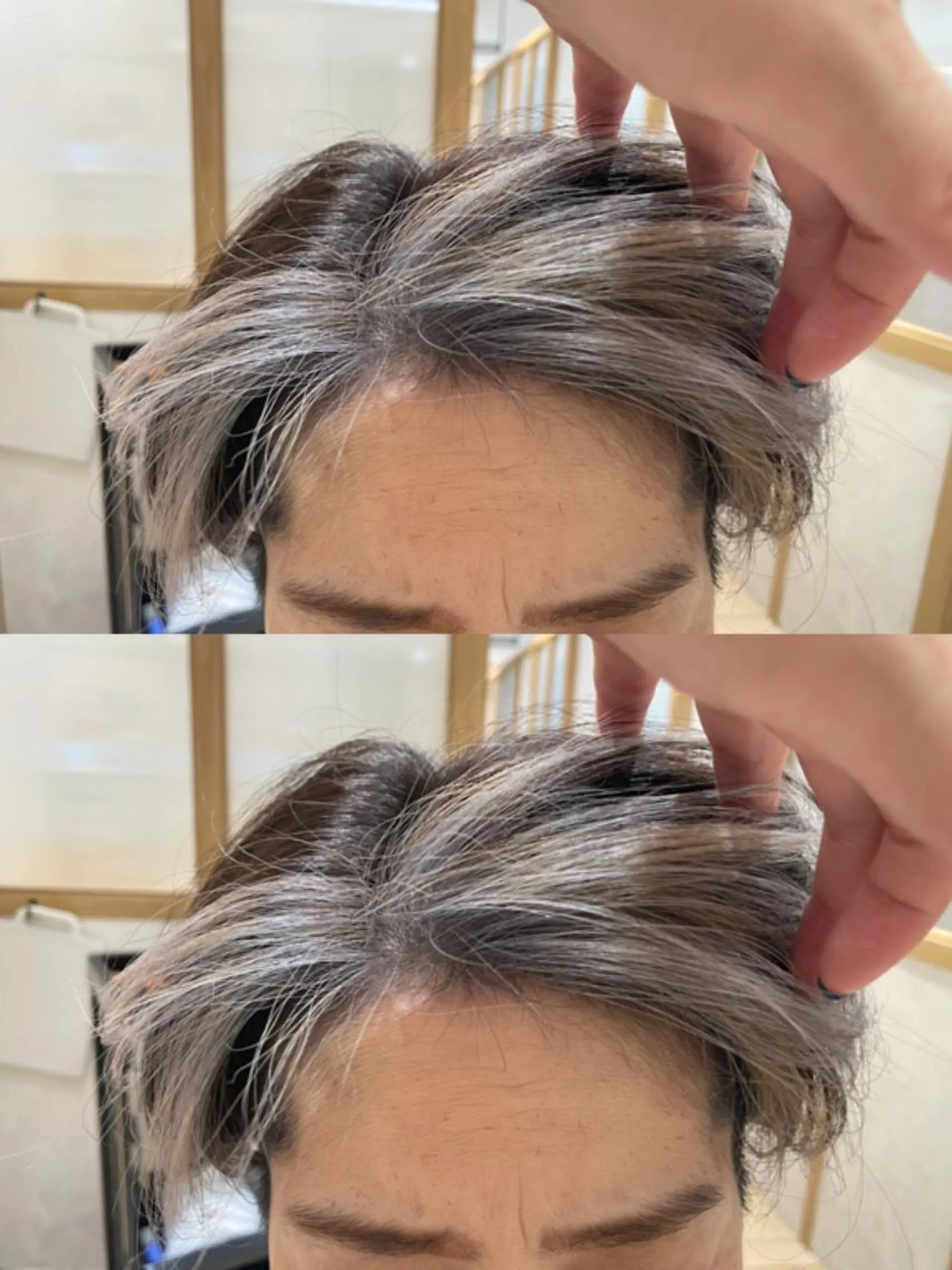 ショート カラー ミストバング ブリーチ ブラウンカラー ケアブリーチ ダークブラウン ヘアカラー 天野 瑠真のヘアスタイル