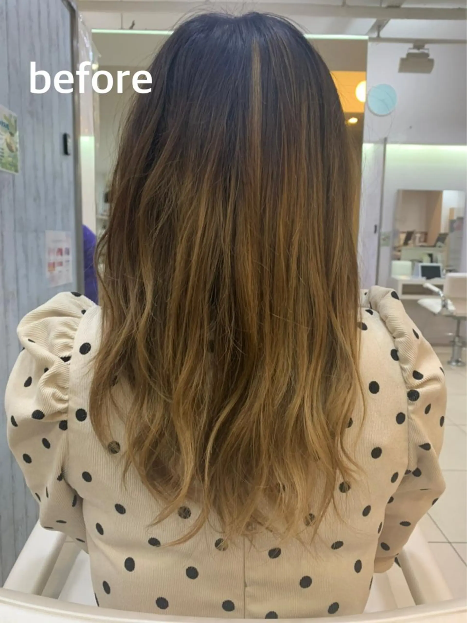 セミロング 髪質改善 トリートメント カット トリートメント 【髪質改善カラー】 瀧田嵐士🇰🇷のヘアスタイル