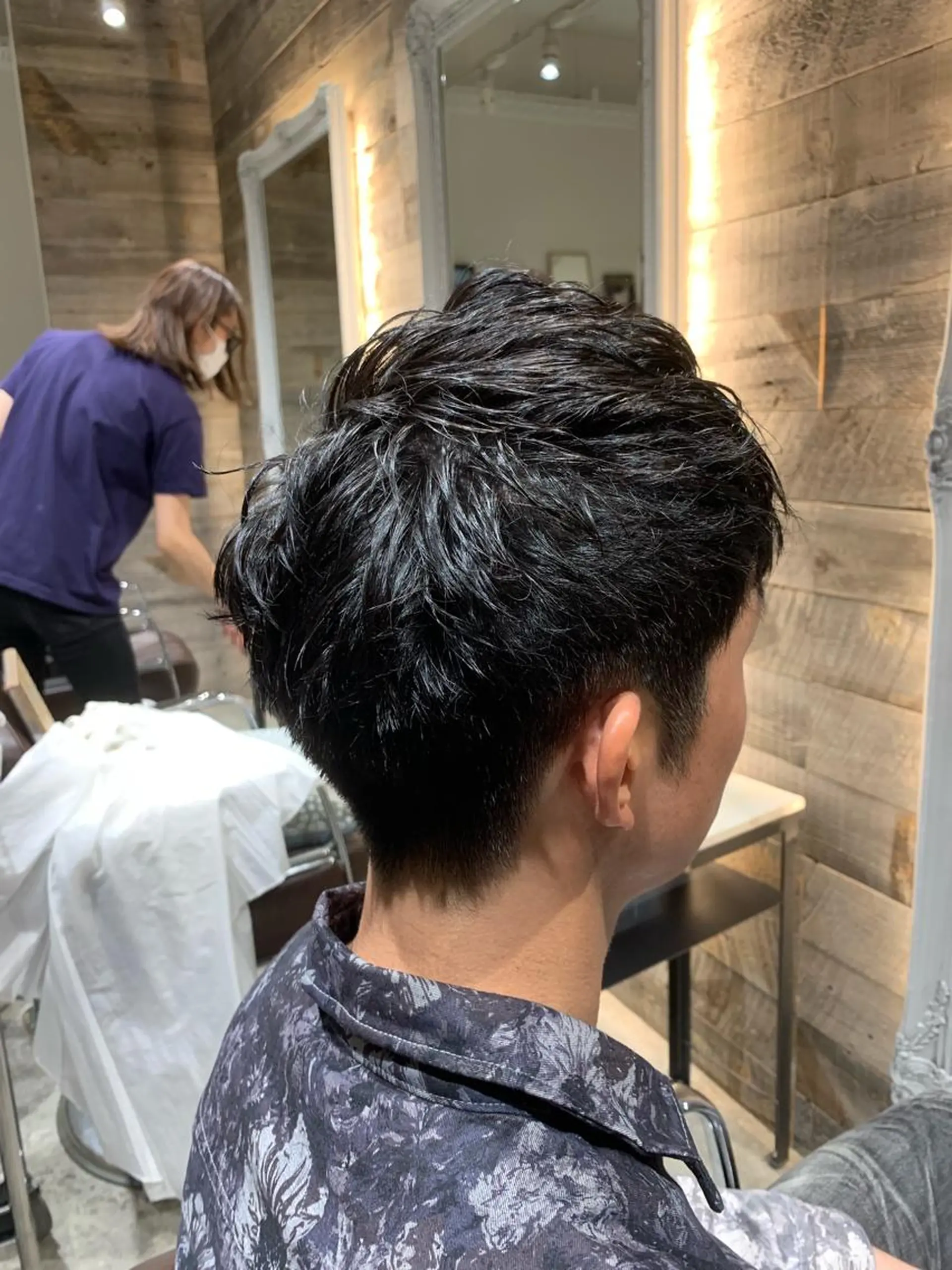 ショート メンズ 門脇 直也のヘアスタイル