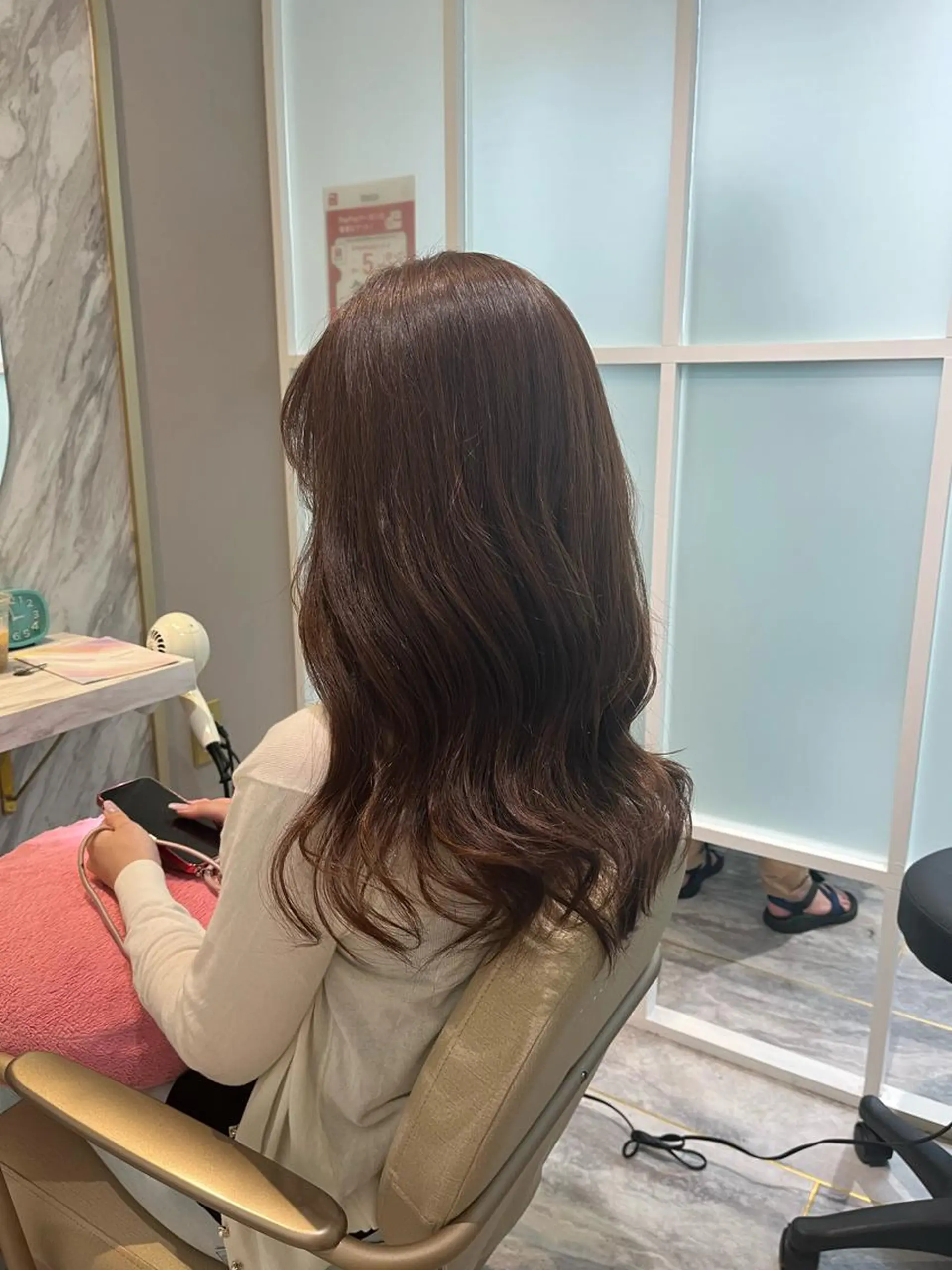 ロング カラー ヘアカラー トリートメント 艶ボブ🌼 MAHOのヘアスタイル