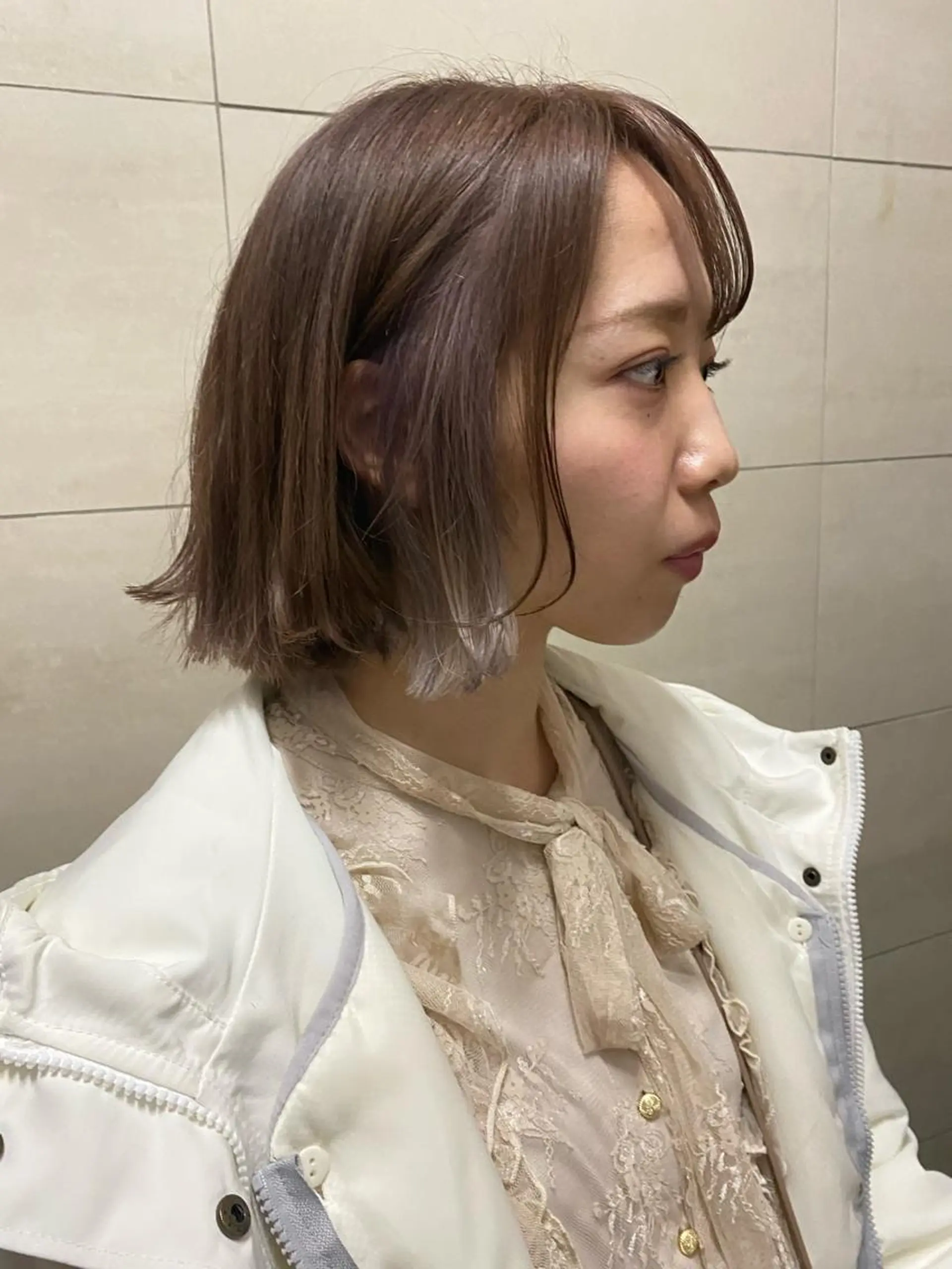 ミディアム カラー 当日予約大歓迎💗 依田瑞希のヘアスタイル