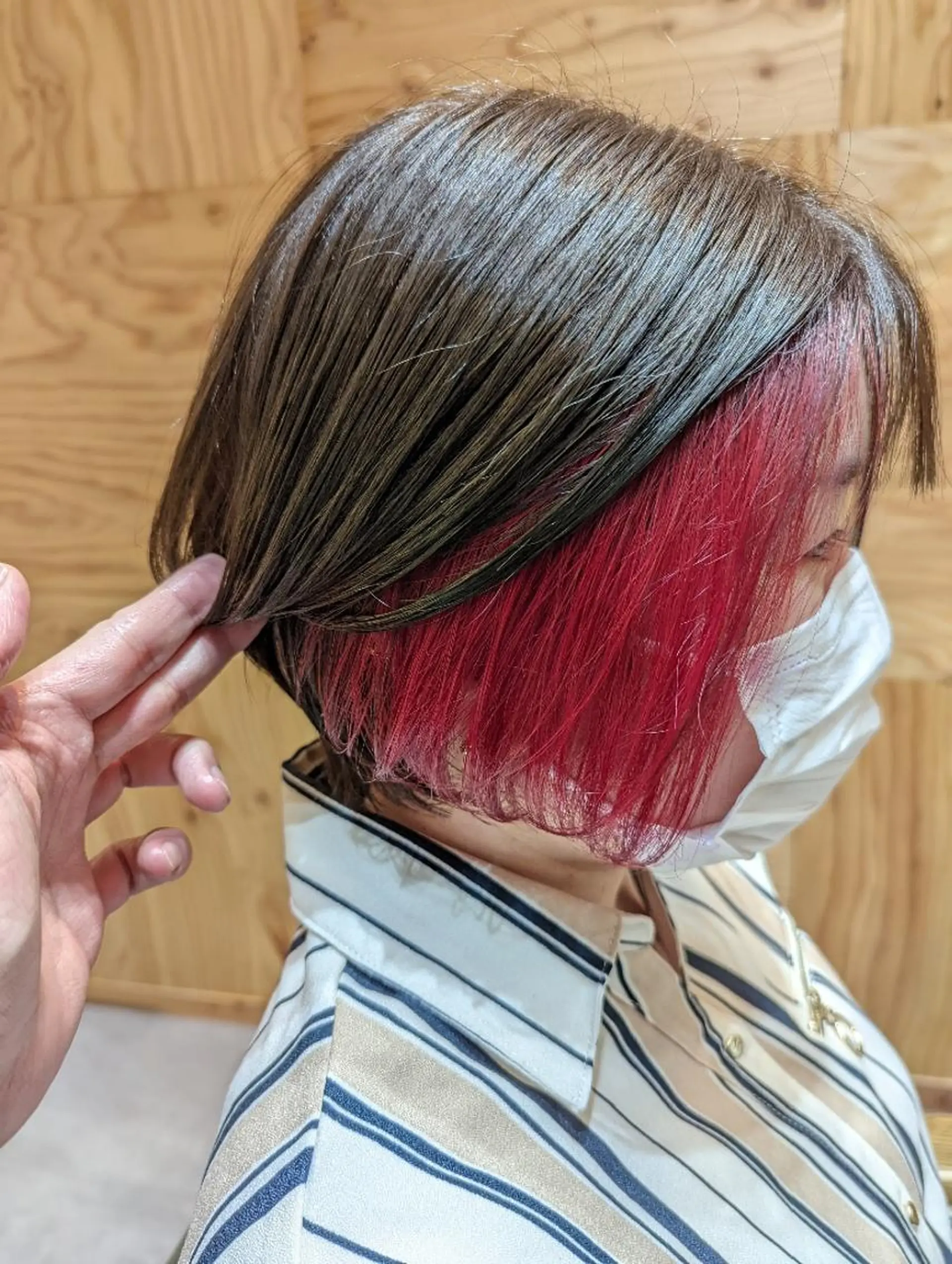 ショート 美髪矯正 キョウスケのヘアスタイル