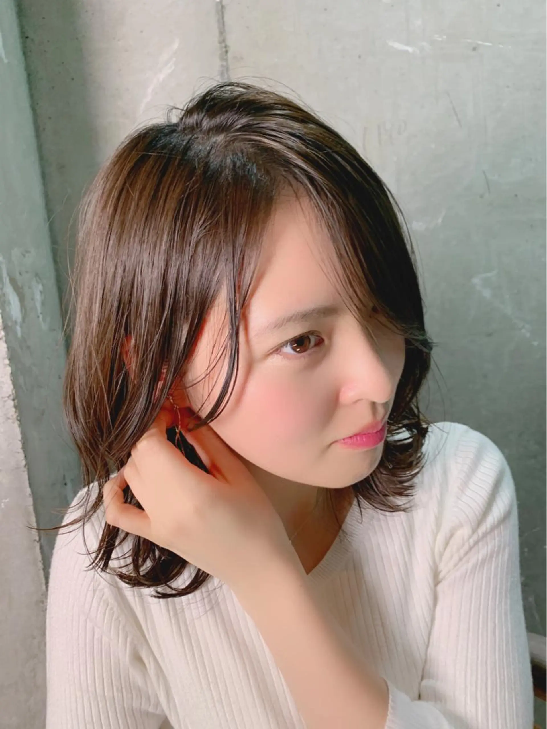 ミディアム diarスタイリスト 山田のヘアスタイル