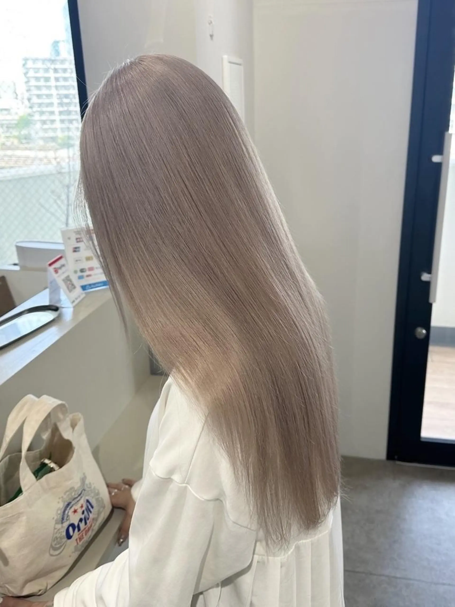 ロング カラー ブリーチ ダブルカラー ✨【公式】 juhl.横浜✨のヘアスタイル