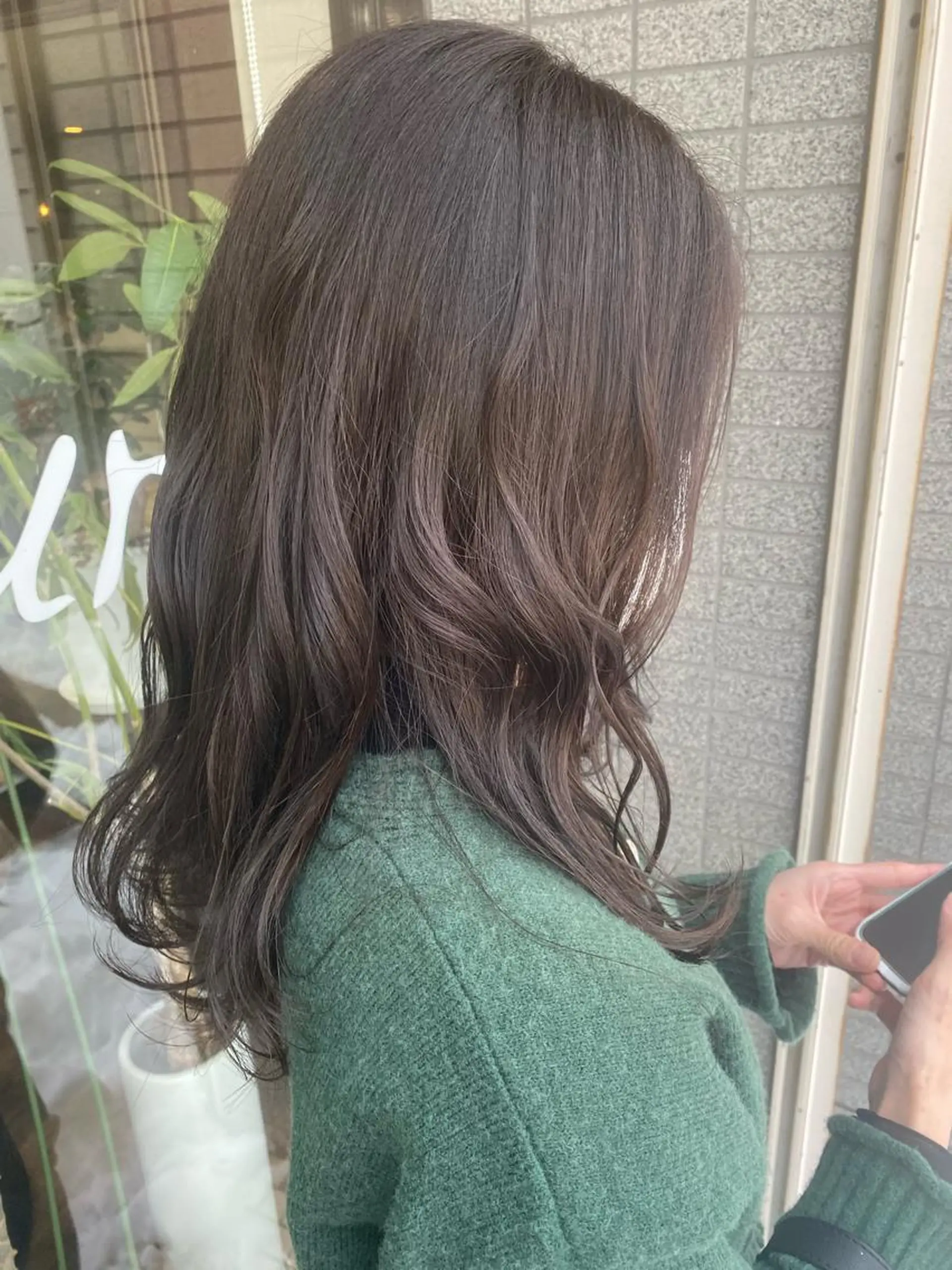 セミロング 立野 希沙のヘアスタイル