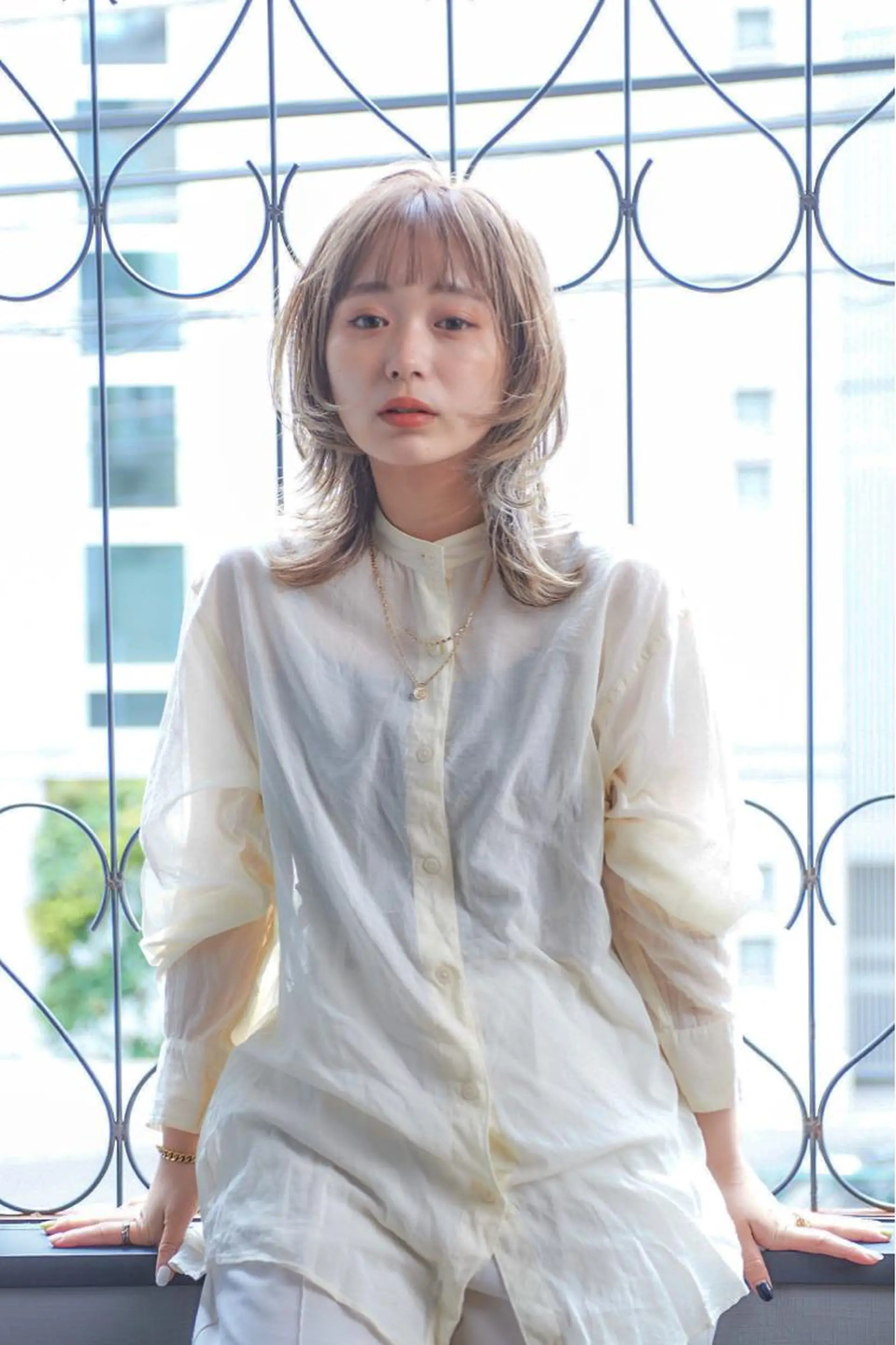 ミディアム カラー ヘアアレンジ ✨前田 優・2拠点✨ ✨恵比寿・札幌店✨のヘアスタイル