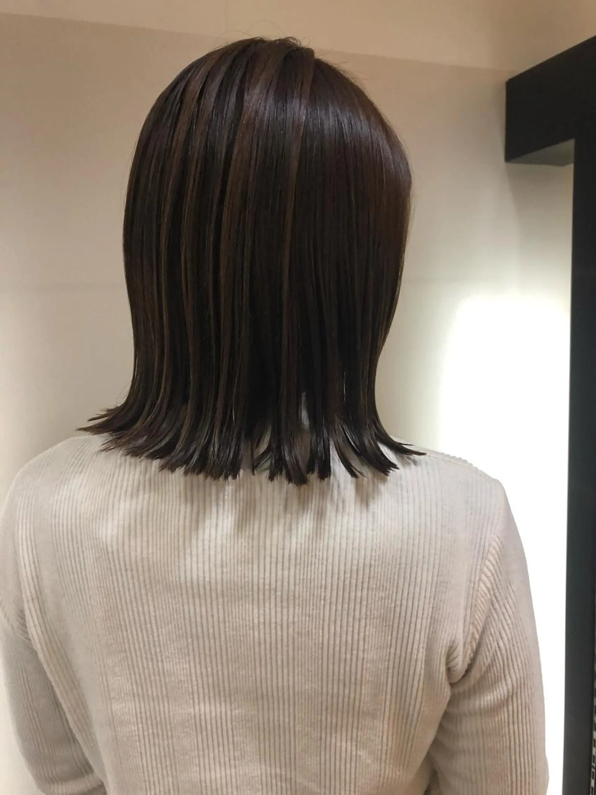 ショート カラー ボブ/ミニボブ/ 立河今日子のヘアスタイル