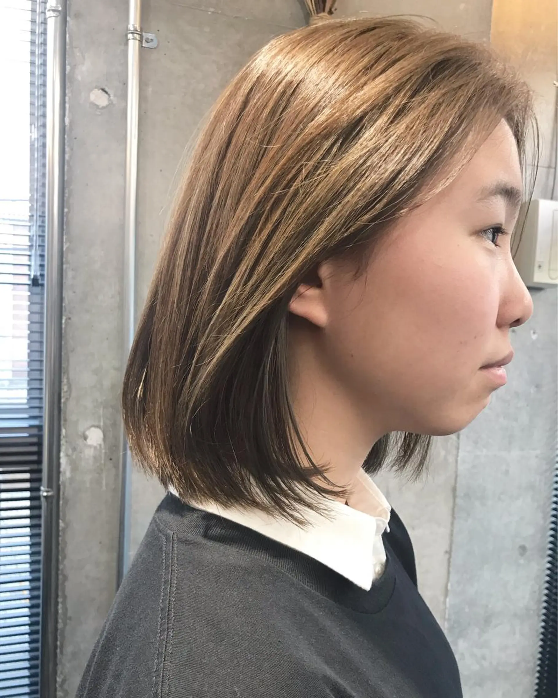 ミディアム HARU /stylistのヘアスタイル