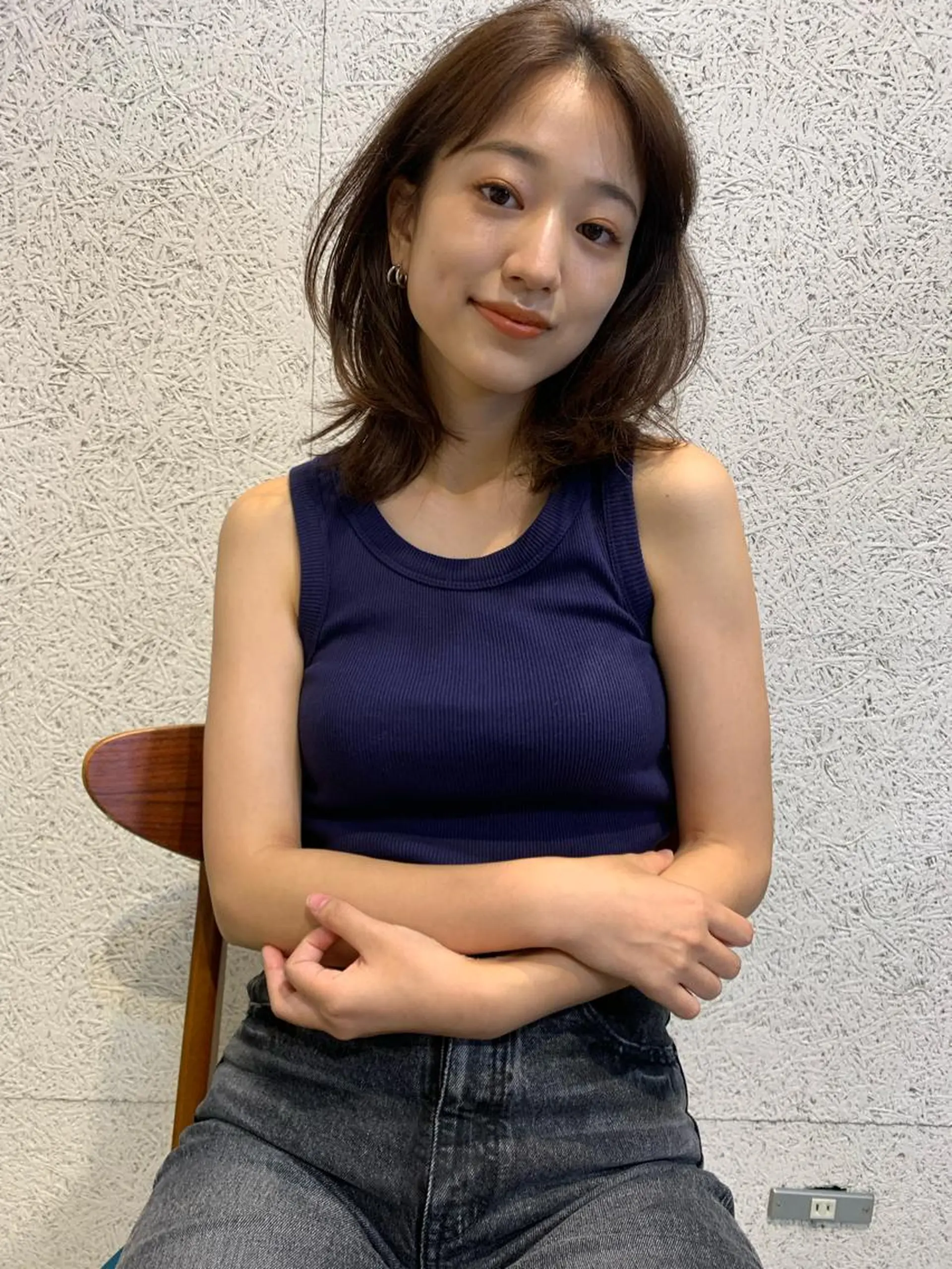 ミディアム パーマ 【takk】 ナカヤママサヨシのヘアスタイル