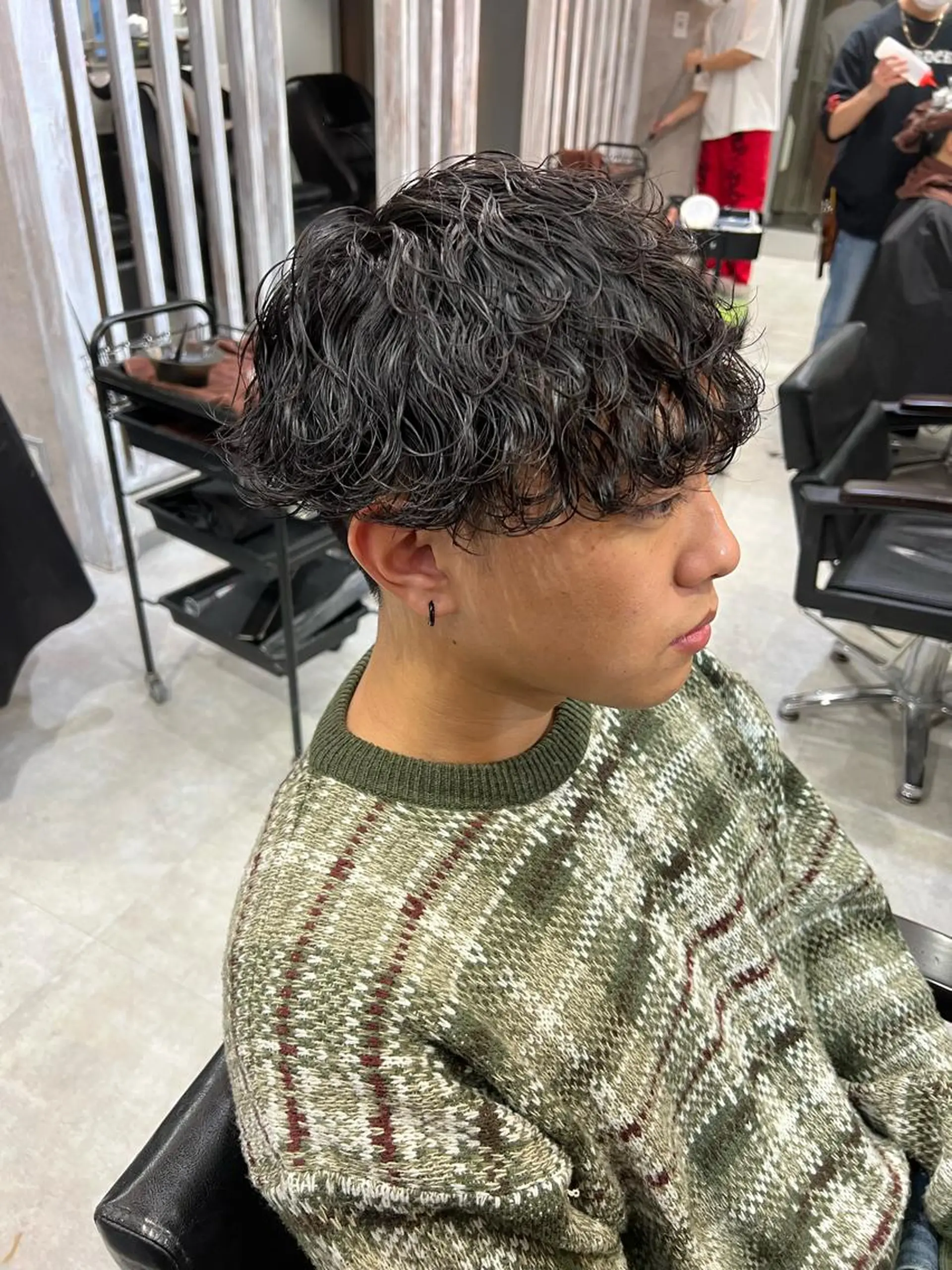 ショート パーマ特化美容師 佐藤壮流のヘアスタイル