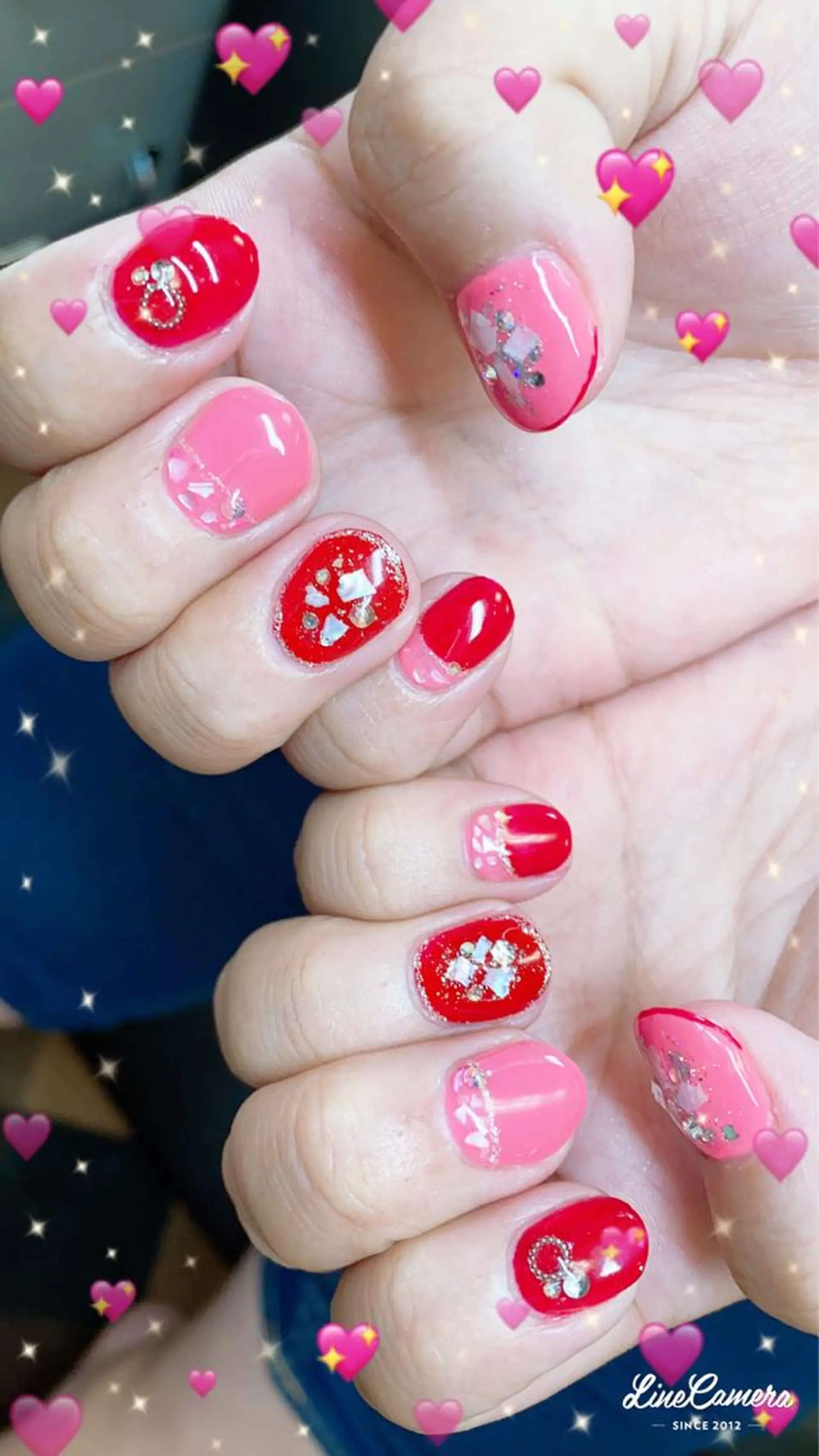 ネイル 田口 美奈のヘアスタイル