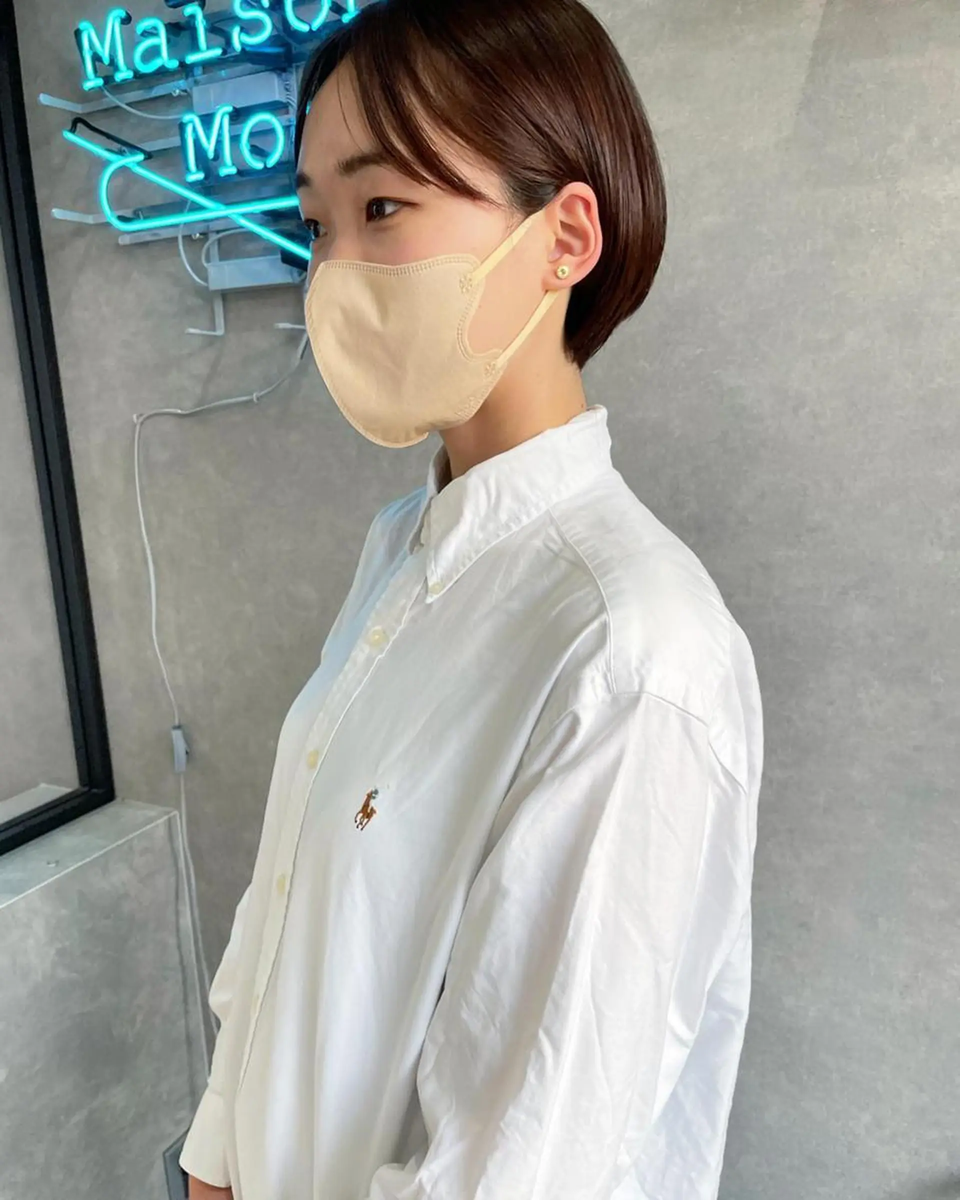 ショート 河原 亮のヘアスタイル