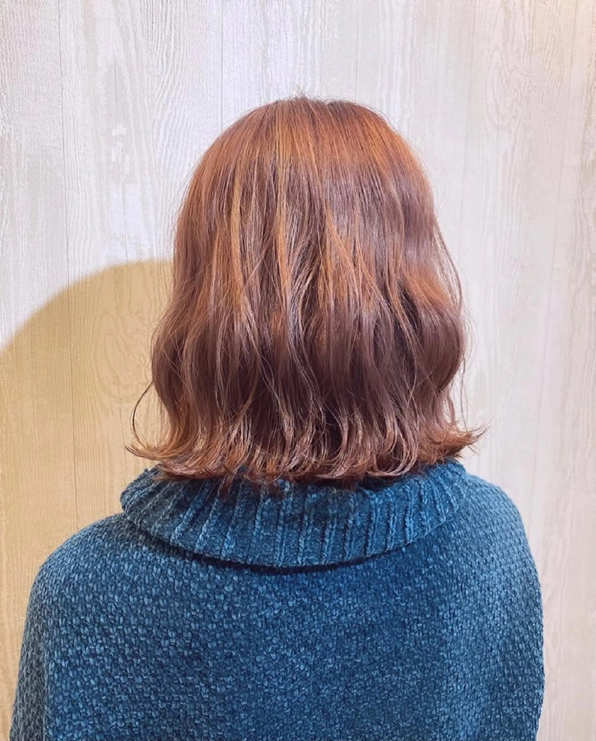 ミディアム カラー パーマ メンズ ヘアカラー トリートメント TELA HAIR 副代表　岡田のヘアスタイル