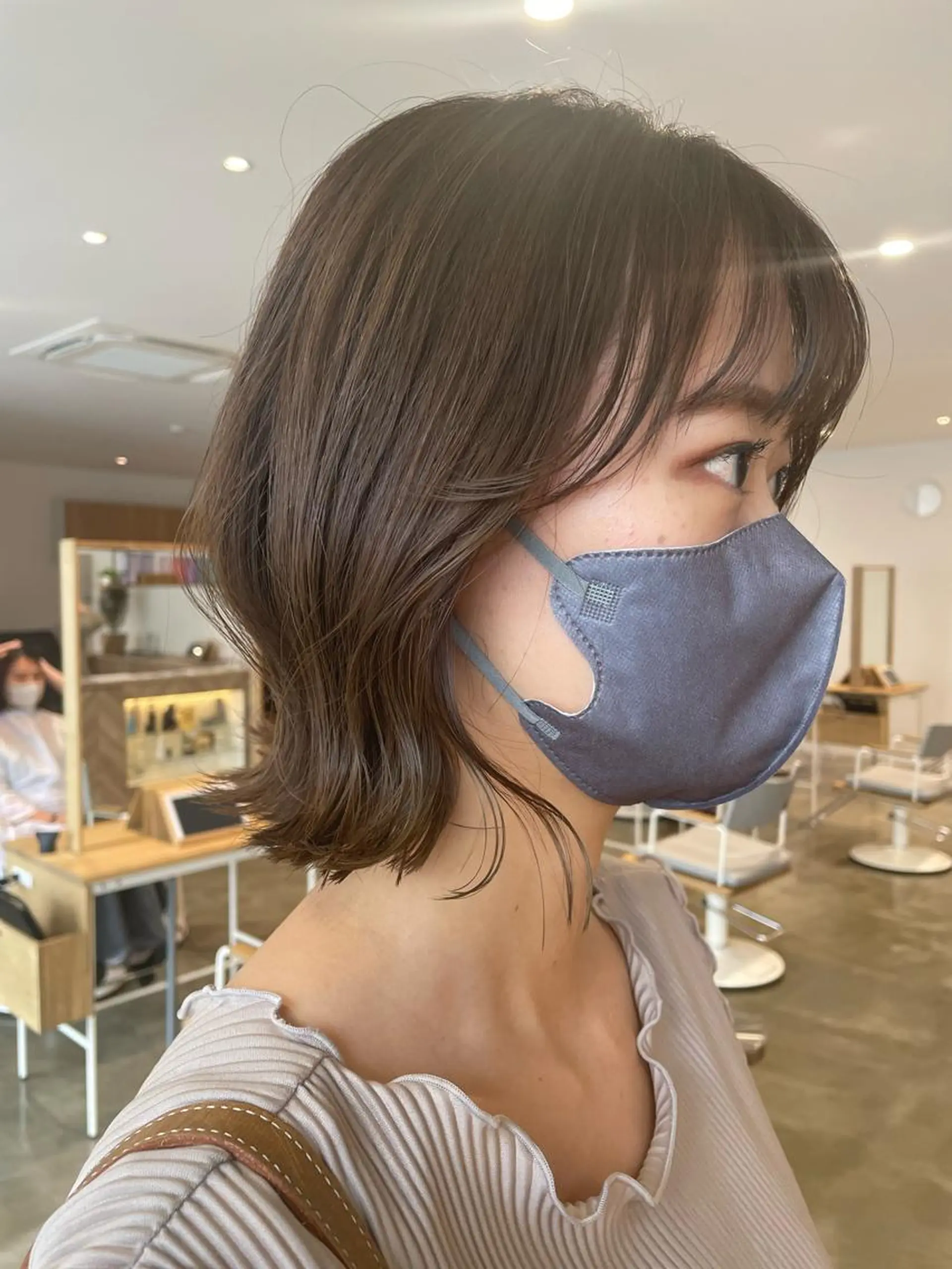 ミディアム 鈴木 つかさのヘアスタイル