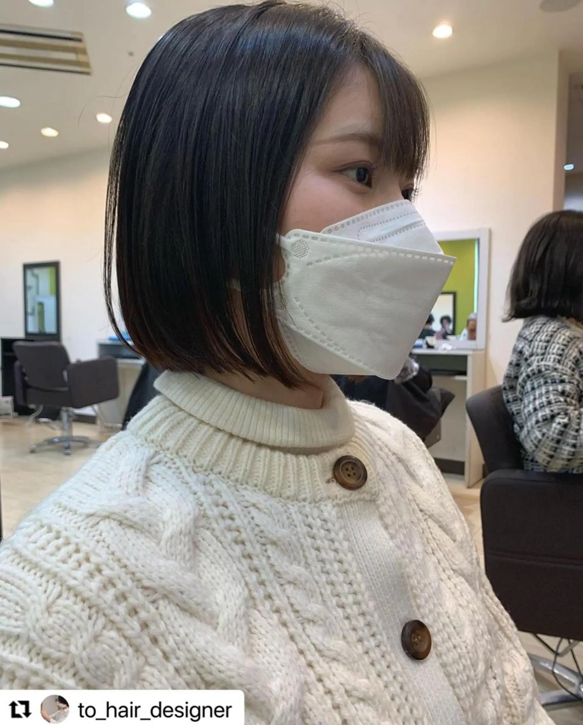 ミディアム カラー メンズ アディクシーカラー 透明感カラー ダブルカラー イルミナカラー ボブ 🩷Eny terrace🩷のヘアスタイル