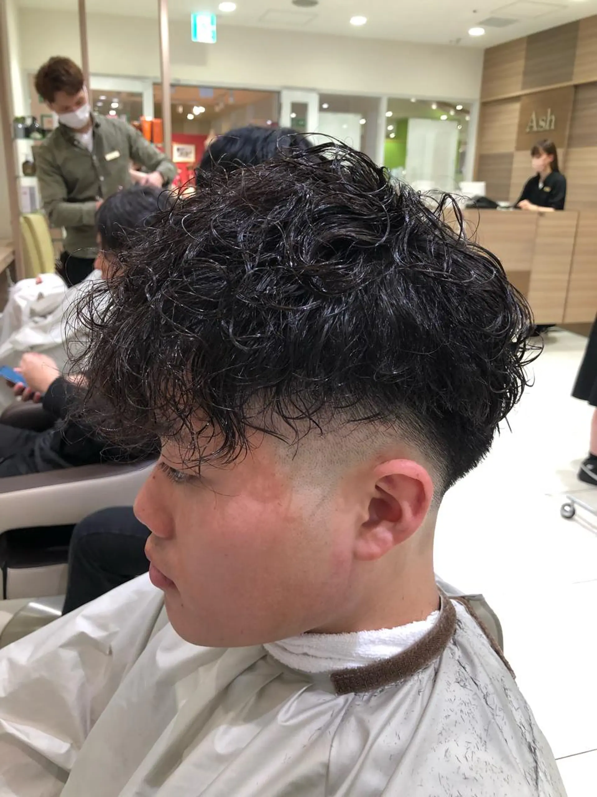 ショート カット パーマ 前田 真孝のヘアスタイル