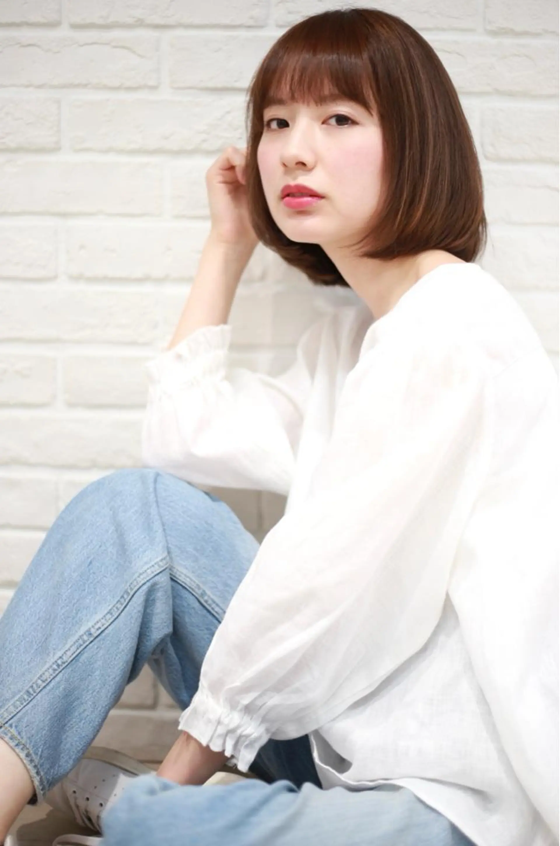 ショート カラー カット ヘアカラー なりたいが叶う ながしまじゅんきのヘアスタイル