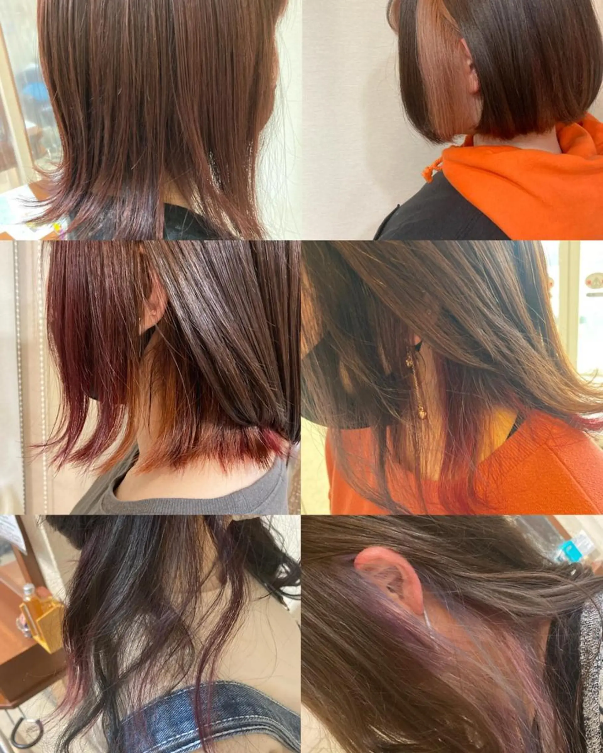 カラー グラデーションカラー ハイライトカラー インナーカラー 髪質改善/透明感 カラー/内藤有須加のヘアスタイル