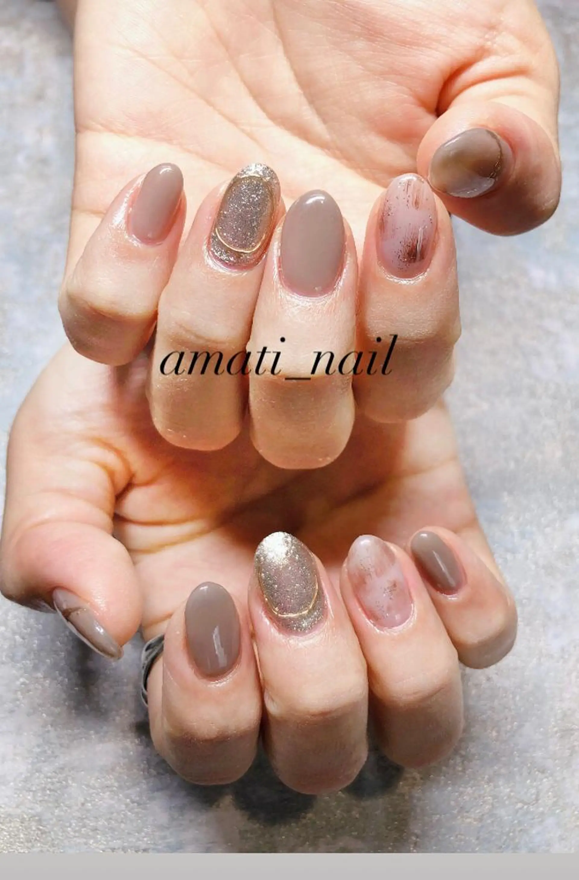 ネイル ハンドネイル amati_nail TAKAKOのネイルデザイン