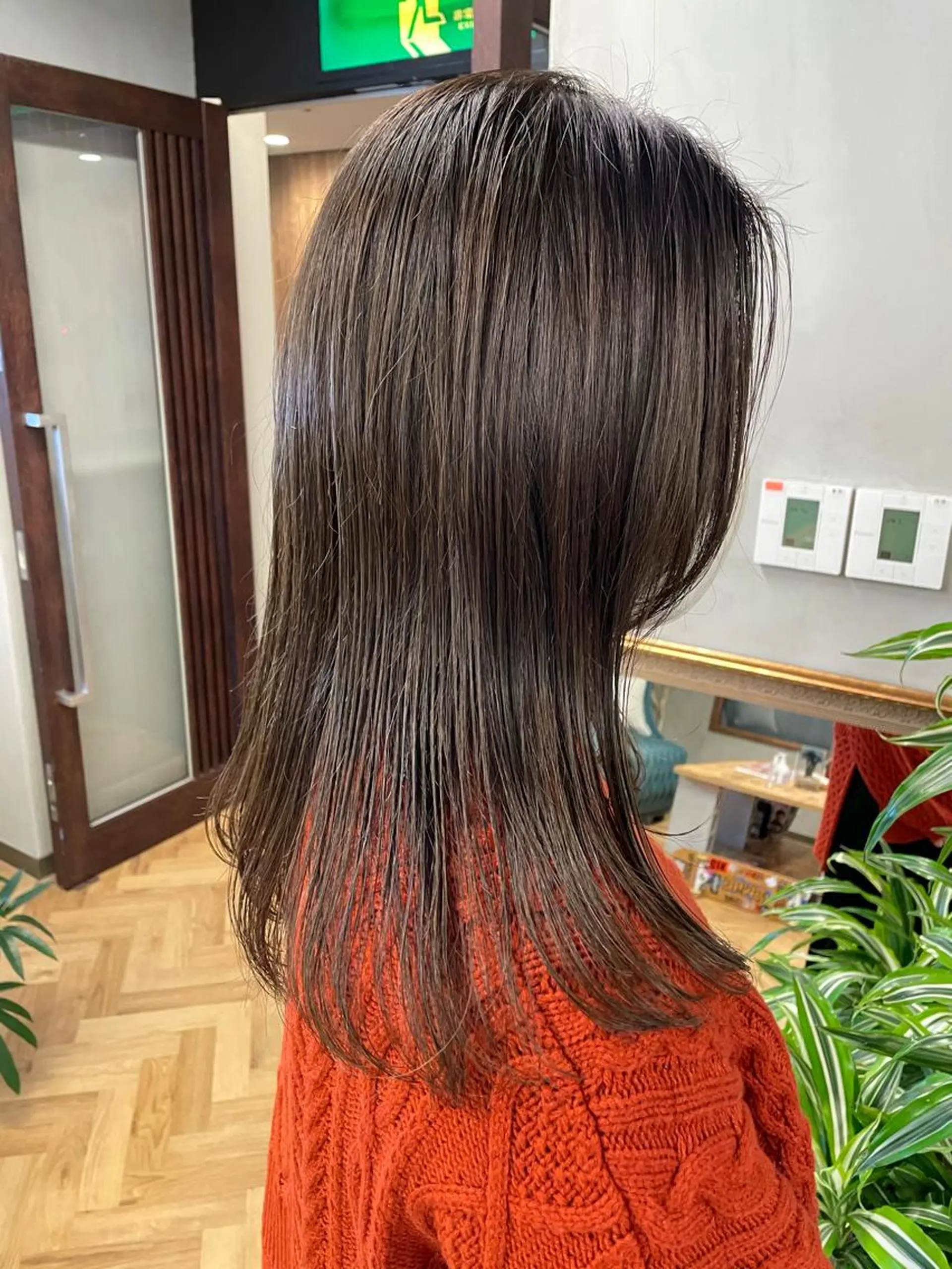 ミディアム カラー ベージュカラー カット ヘアカラー トリートメント tatsumi/ボブ ウルフ/レイヤーのヘアスタイル