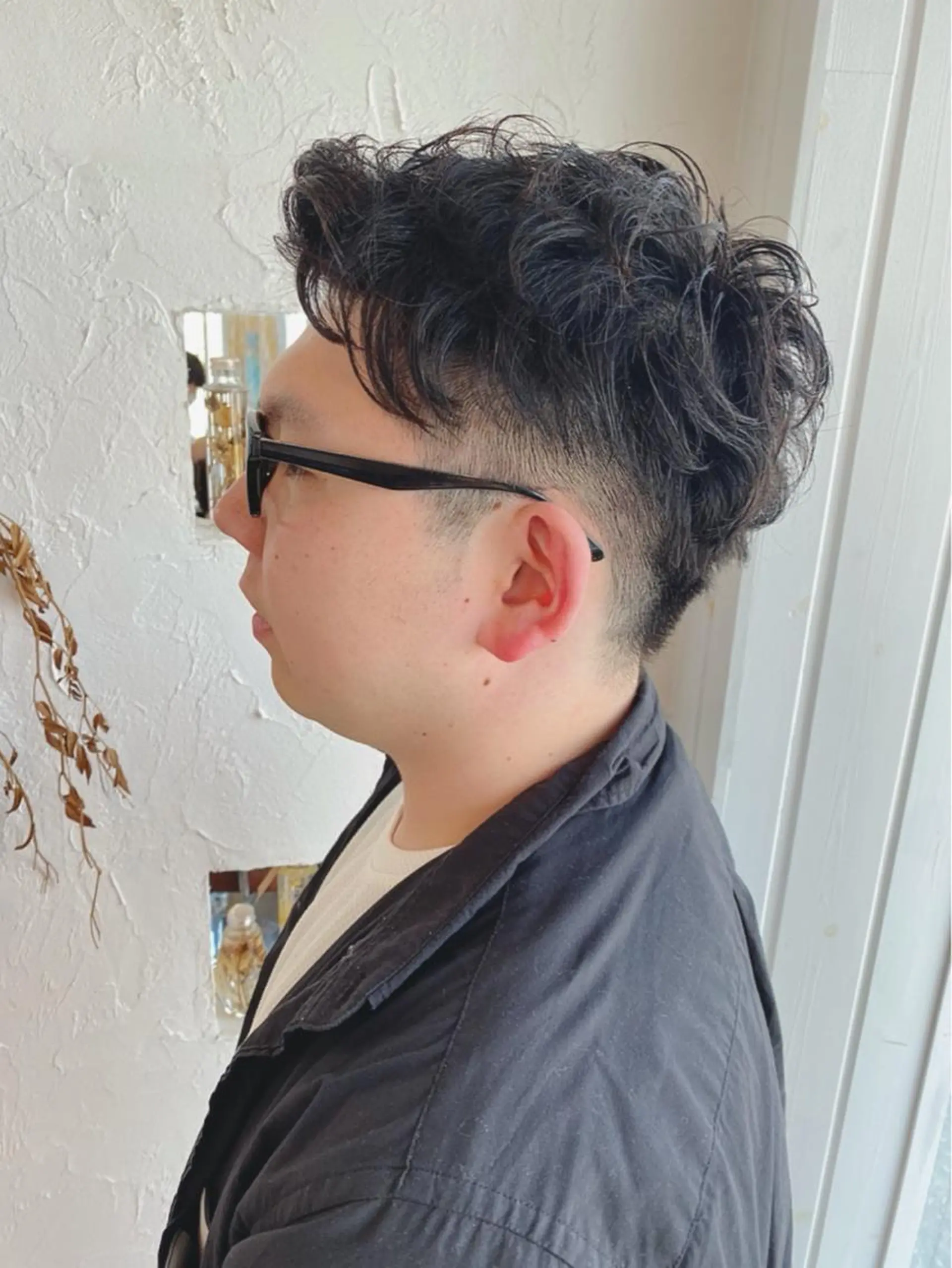 ショート パーマ メンズ 豊橋美容院 ソンリエのヘアスタイル