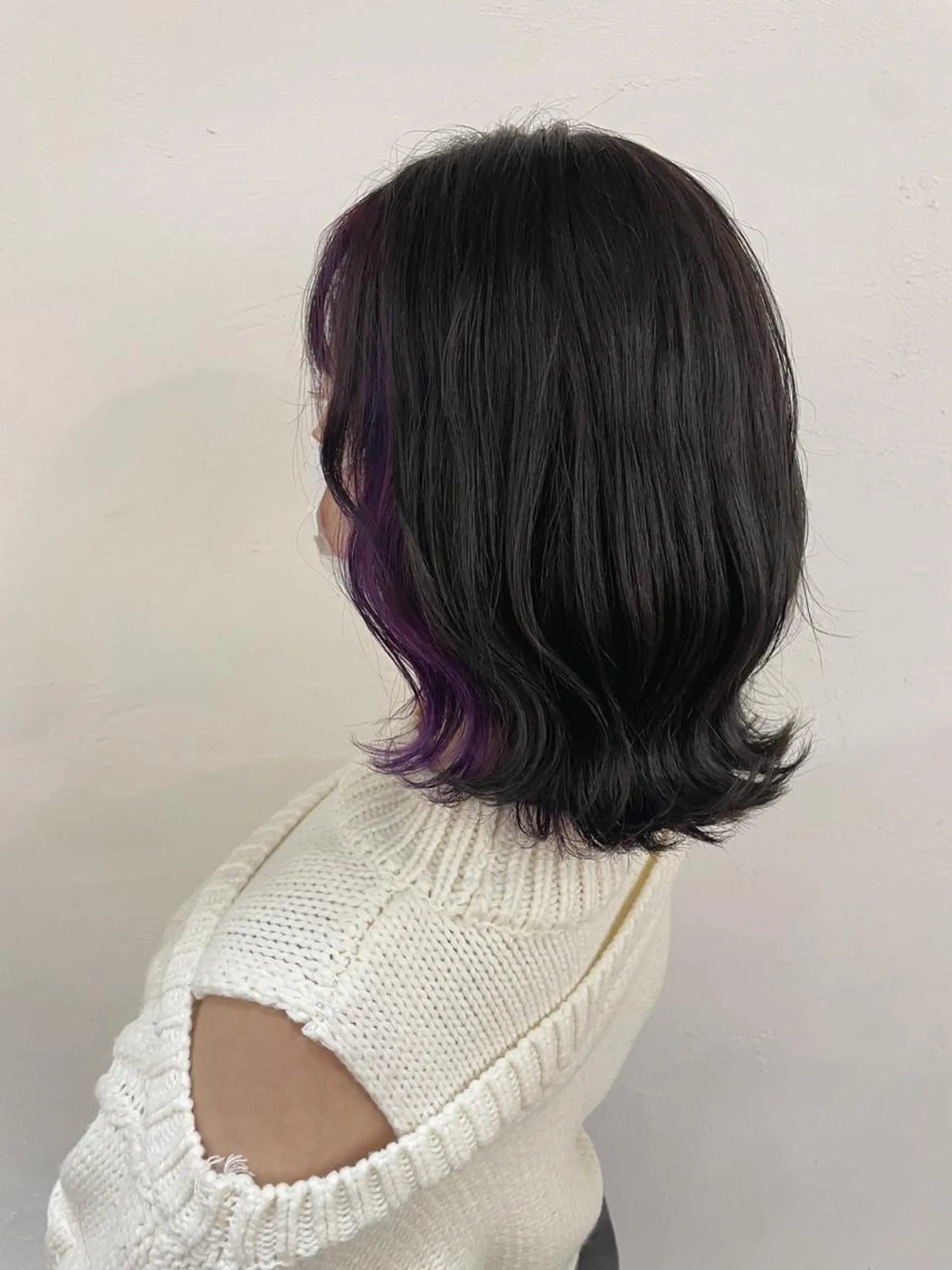 ミディアム カラー 冨木 雄斗のヘアスタイル