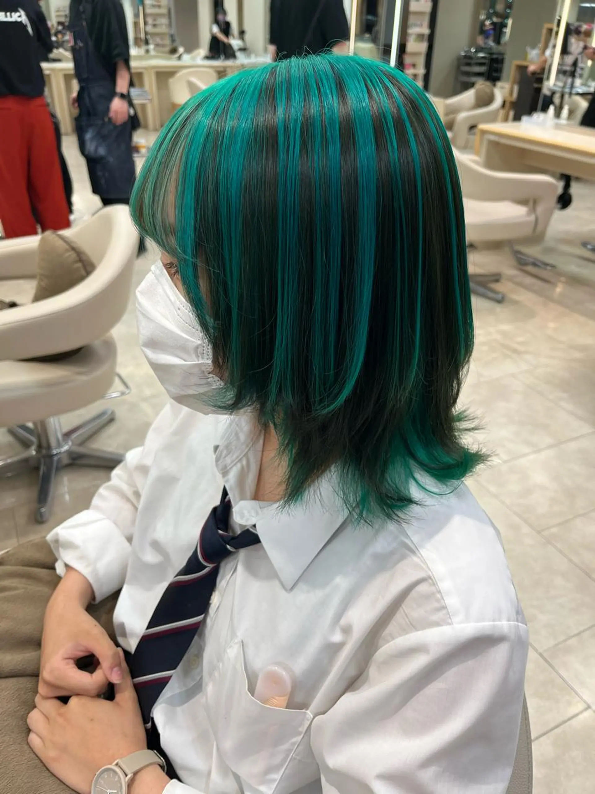 ミディアム カラー 暖色専門美容師🎀 お客様満足度◎のヘアスタイル