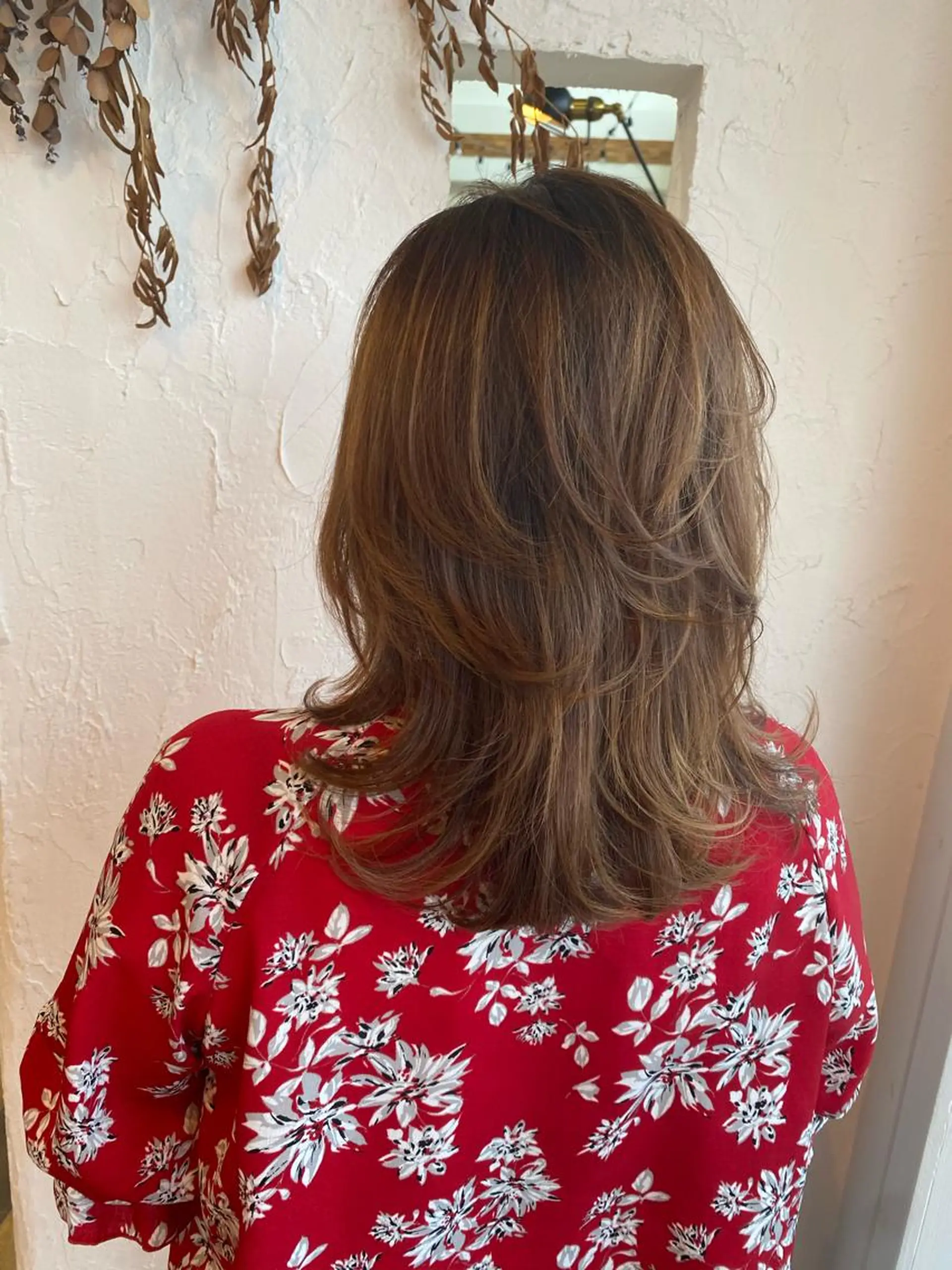 セミロング カラー パーマ ヘアアレンジ メンズ キッズ 豊橋美容院 ソンリエのヘアスタイル