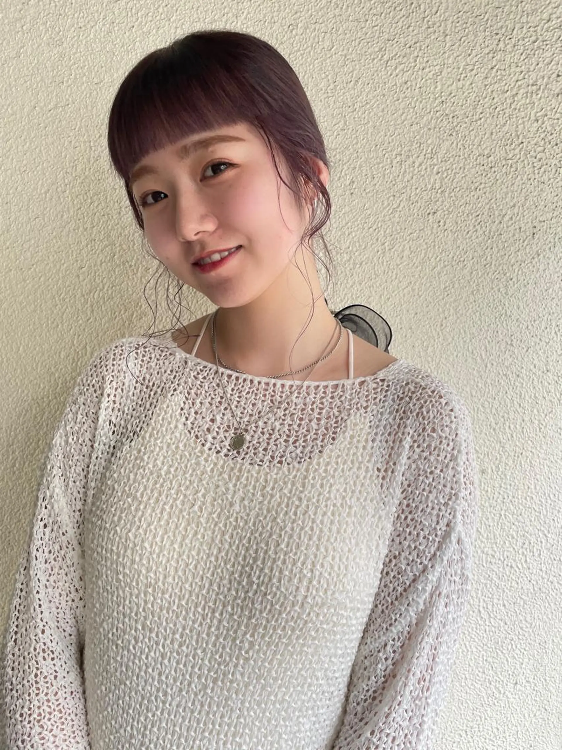 ロング カラー ヘアアレンジ 髙塚碧🇰🇷 韓国ヘア🎗️のヘアスタイル