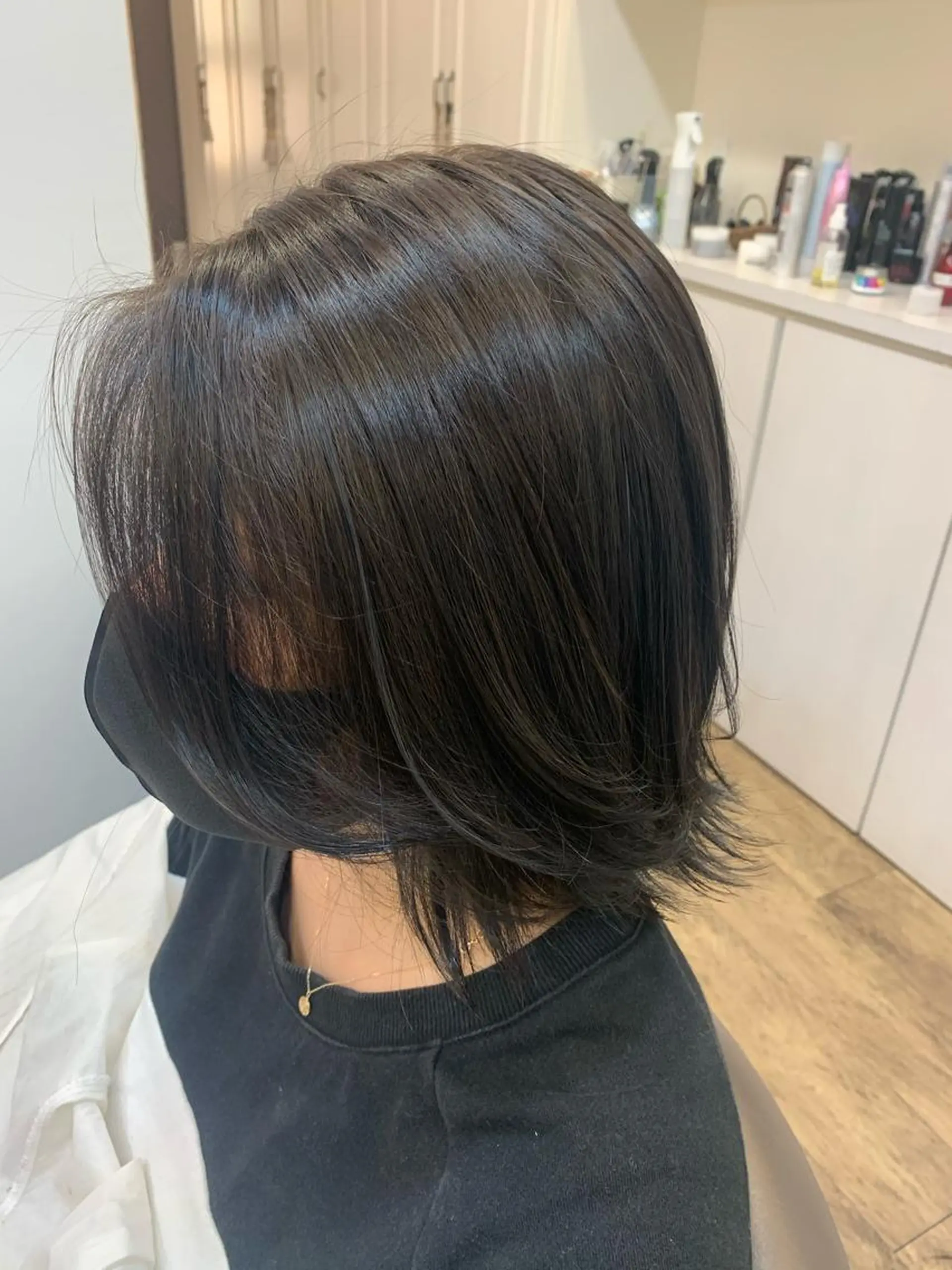 カラー ダークグレー ダークグレージュ グレージュ 🦋艶モテカラー/ヘ アセット🦋YURIのヘアスタイル