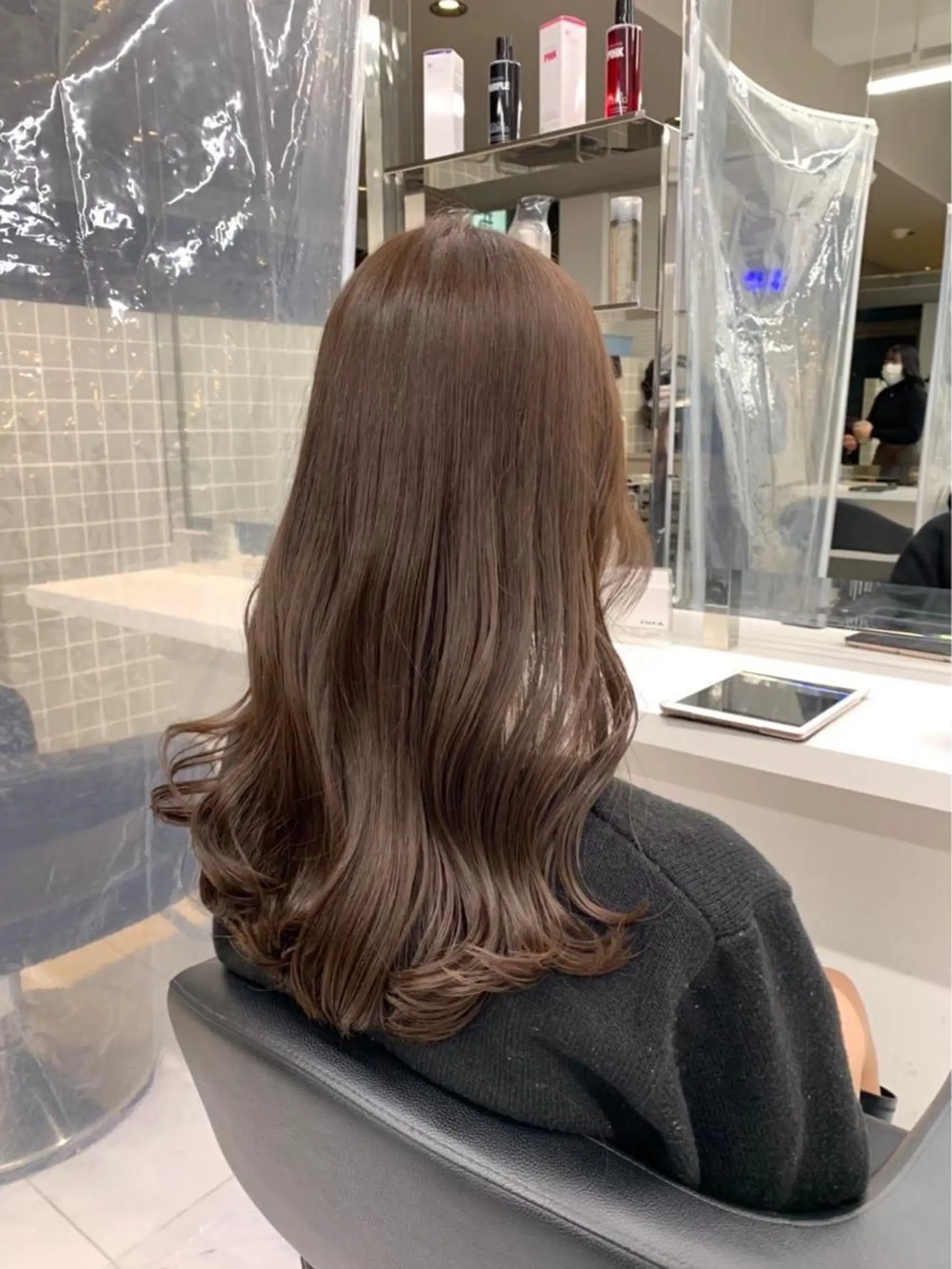 セミロング カラー パーマ ヘアアレンジ メンズ キッズ ネイル マツエク・マツパ アイブロウ ✂️メンズカット ひろき✂️のヘアスタイル