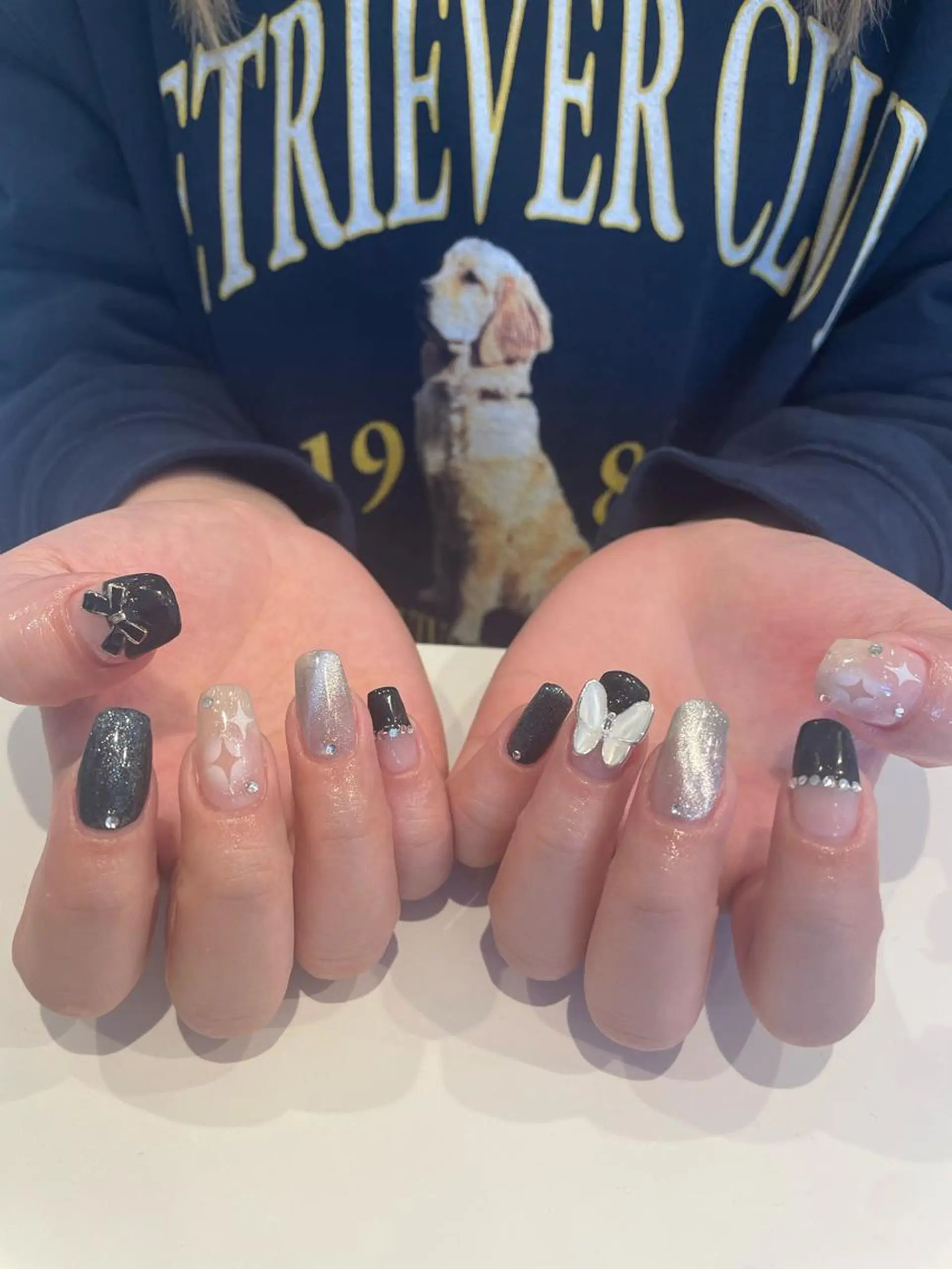 ネイル 束感まつ毛/ネイル/ LED♥KIRARAのマツエク・マツパデザイン