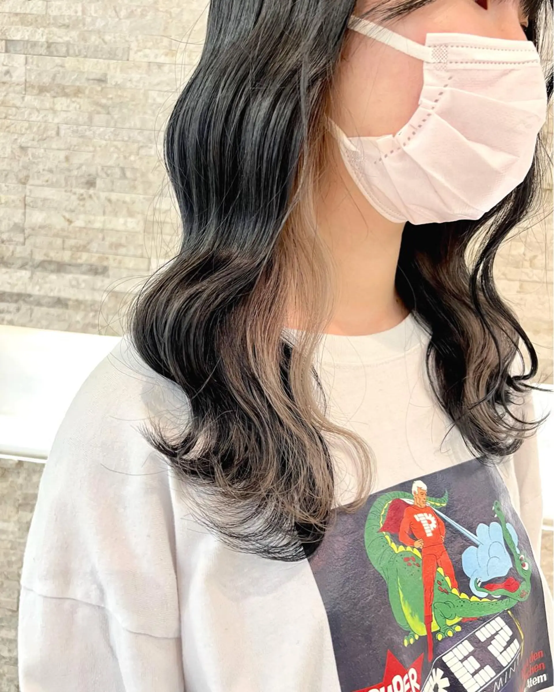 ロング カラー ヘアアレンジ 🔶似合わせセンター パート/ヤス🔶のヘアスタイル