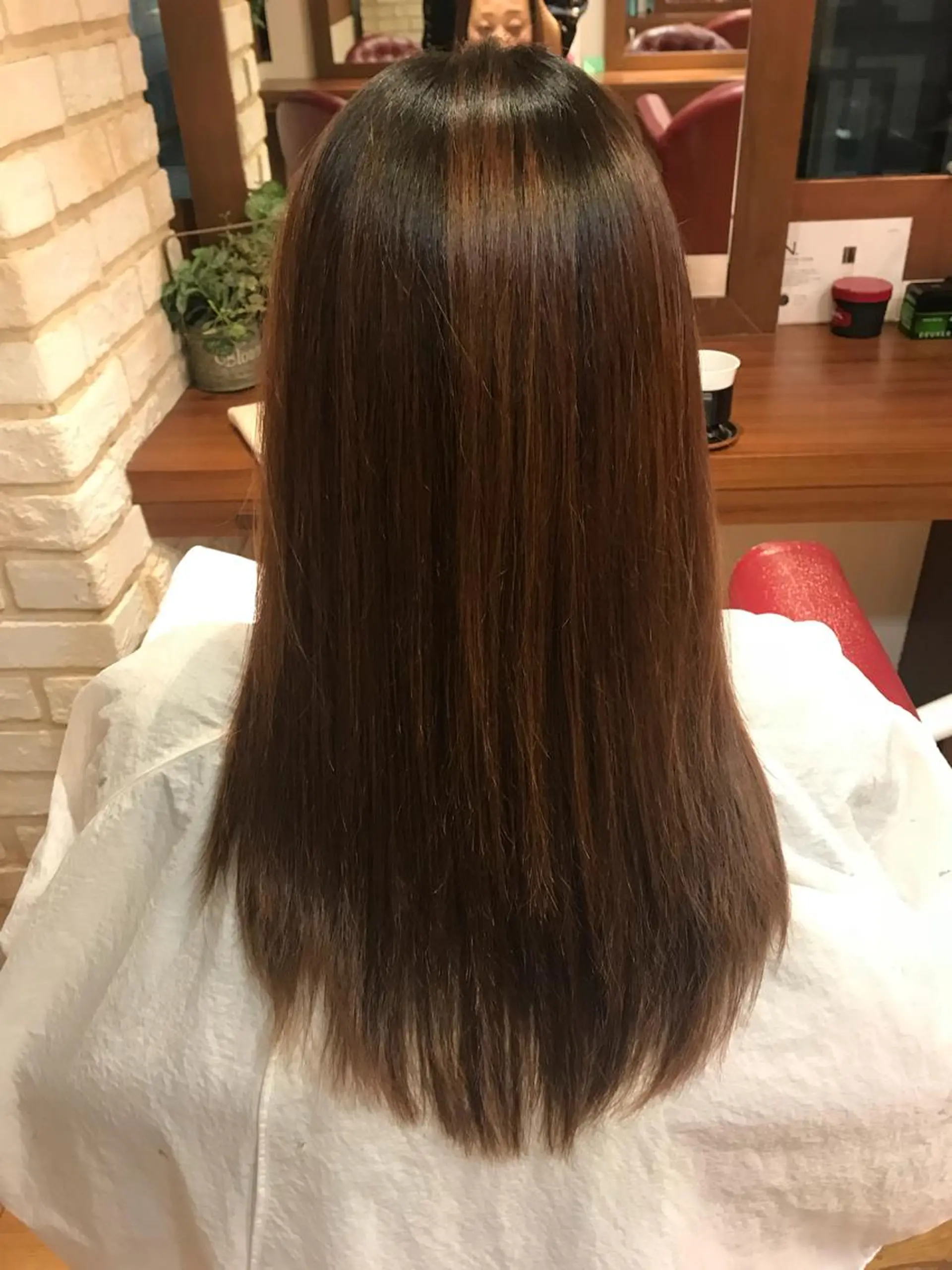 ロング レイヤーカット 銀座フリーランススタ イリストMIYUKIのヘアスタイル