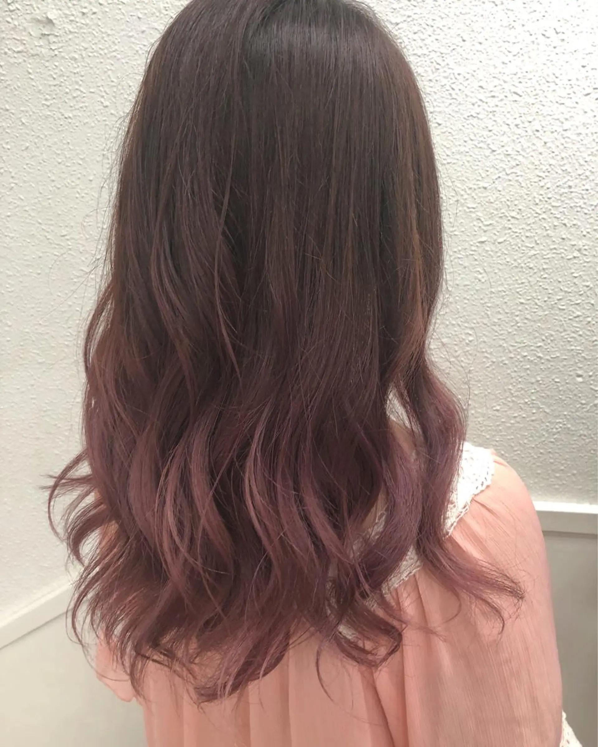 ロング カラー グラデーションカラー ピンクカラー カット ヘアカラー トリートメント 髪質改善/美髪矯 正ヤマモトハルキのヘアスタイル